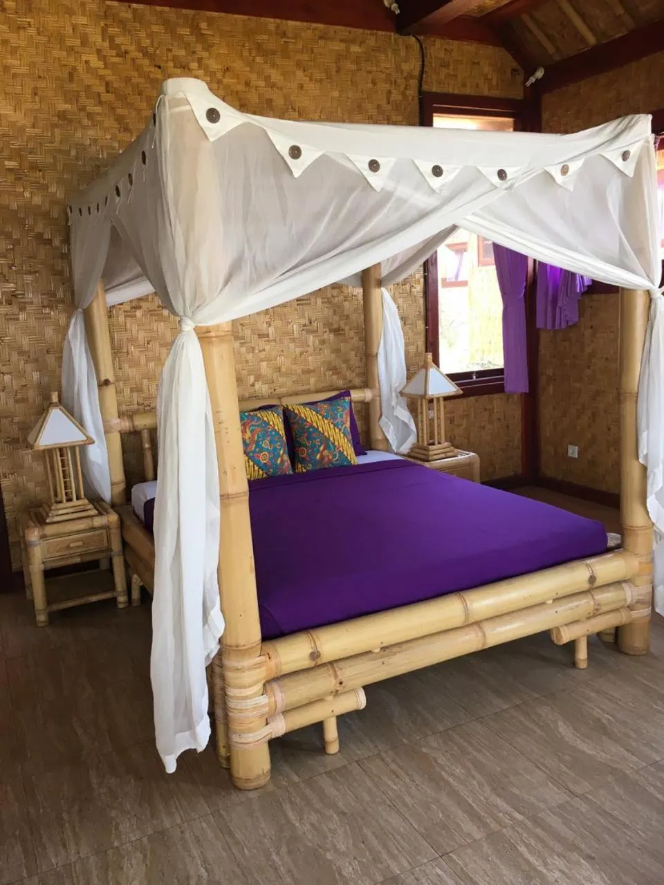 Bed in Good Karma Bungalows