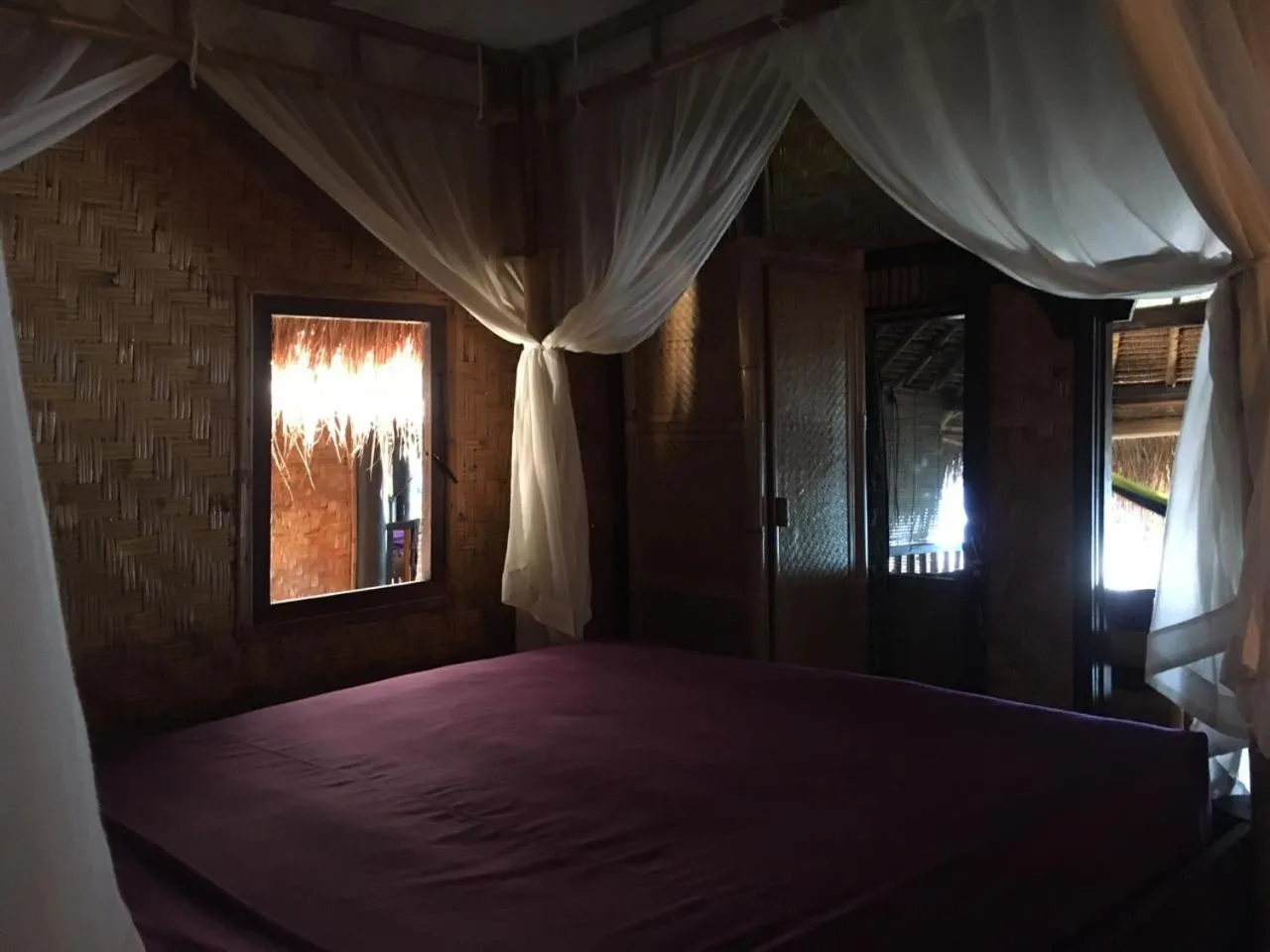 Bed in Good Karma Bungalows