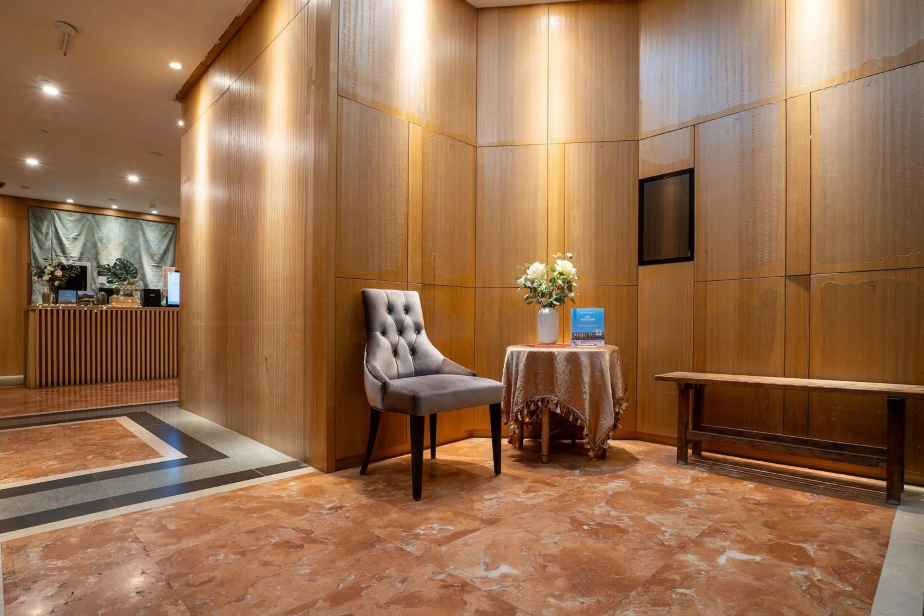 On site in Hamilton Hotel