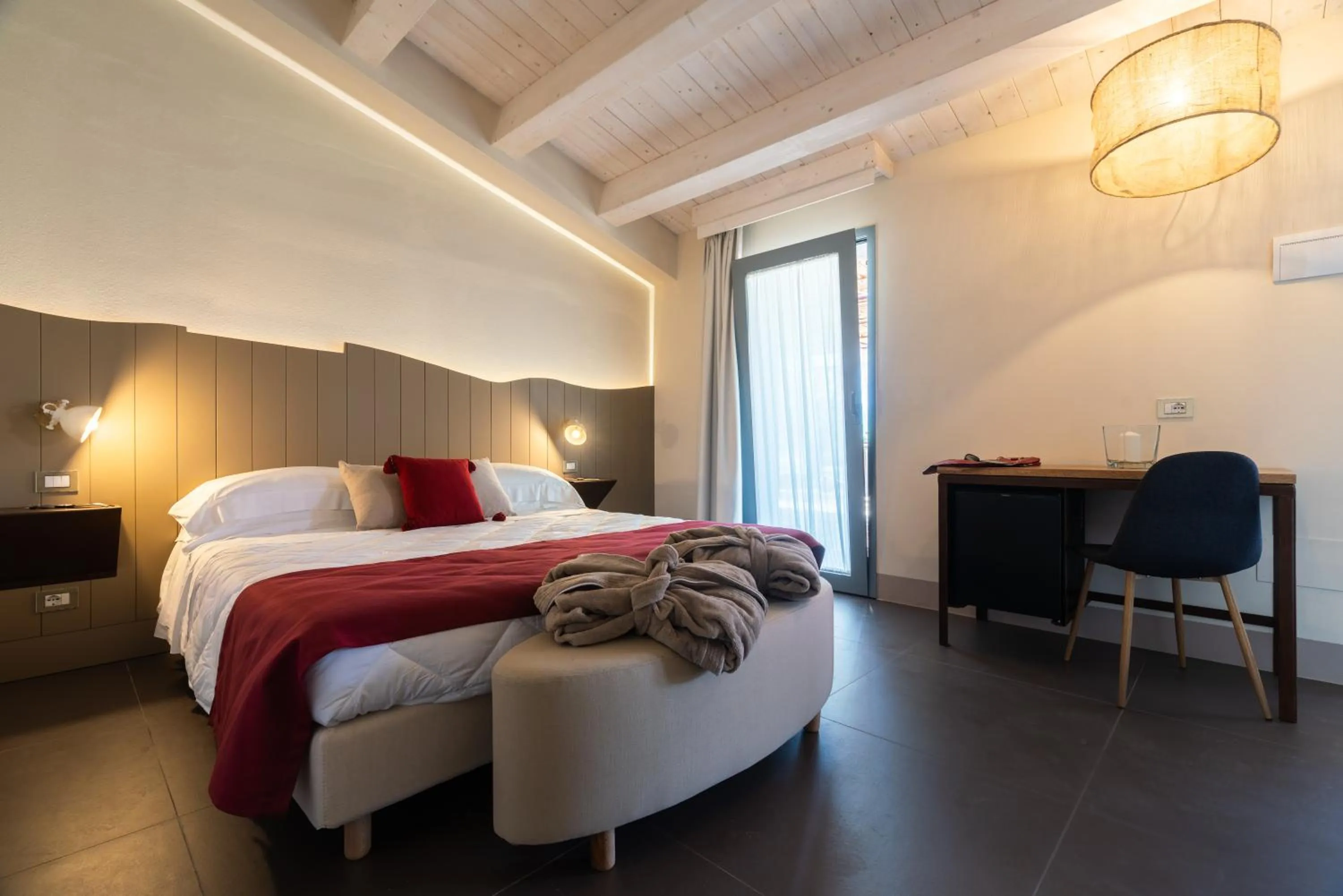 Bedroom, Bed in Podere Maremma Spa & Ristorante