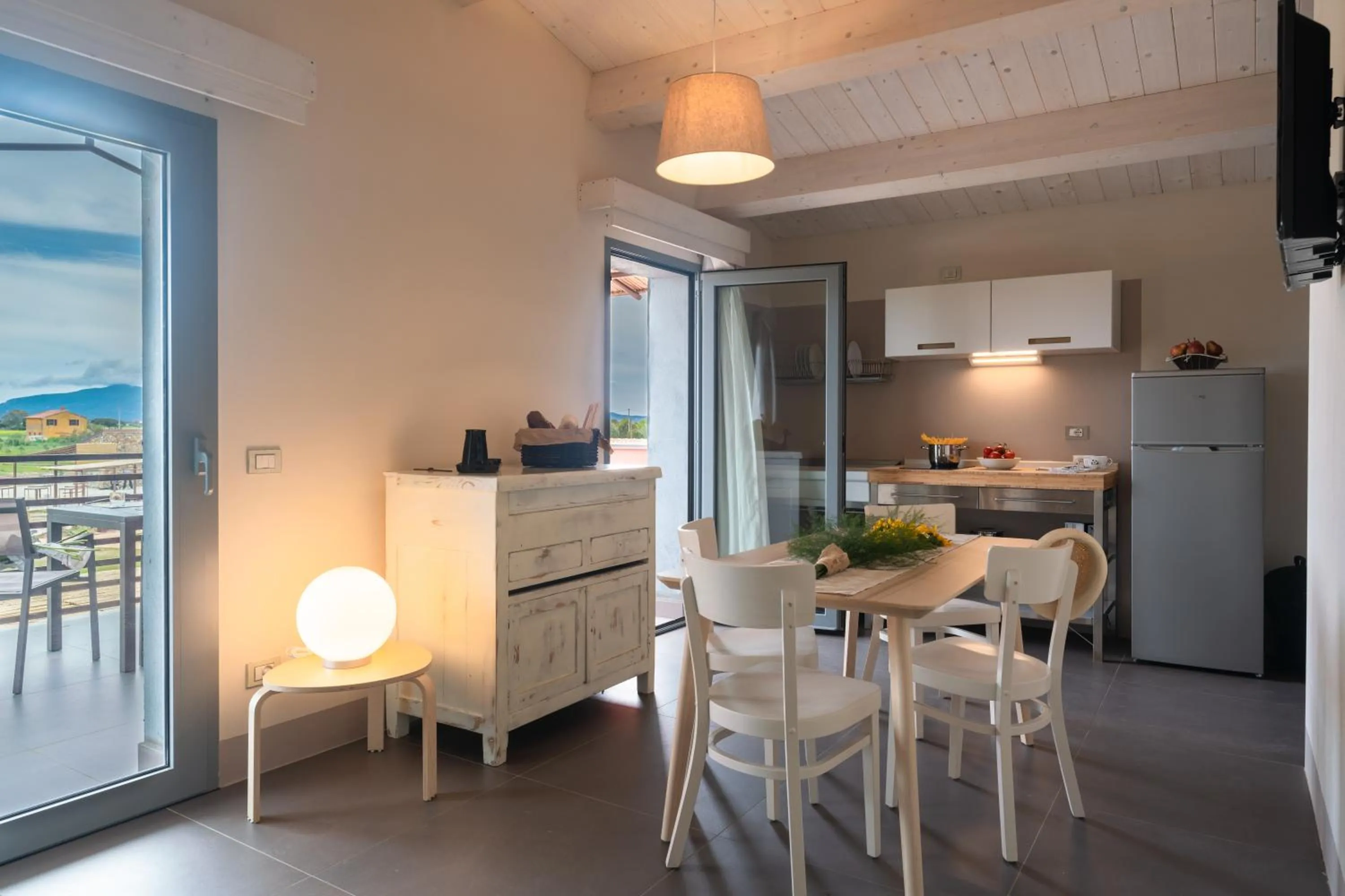 Kitchen or kitchenette in Podere Maremma Spa & Ristorante