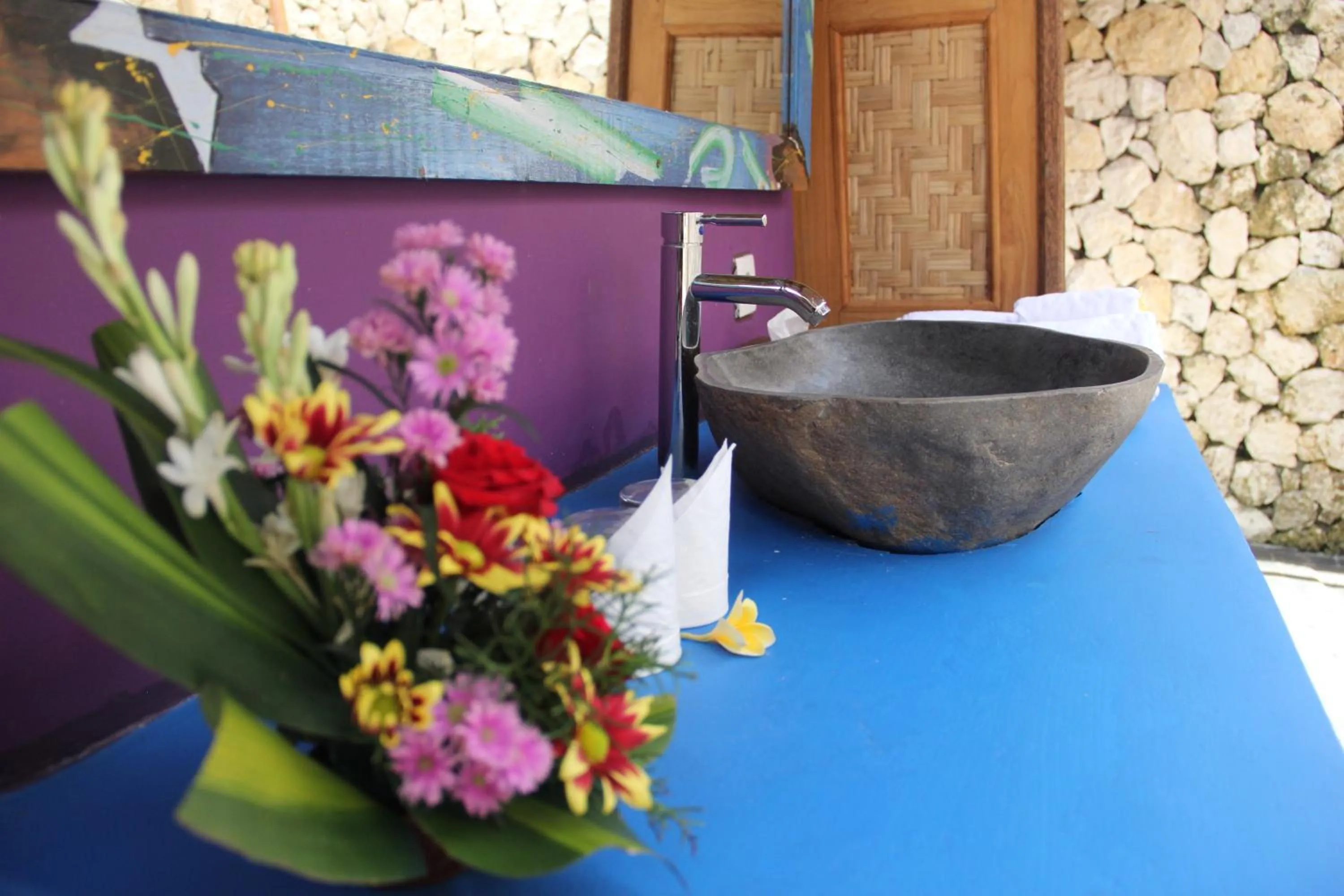 Bathroom in The Calmtree Bungalows