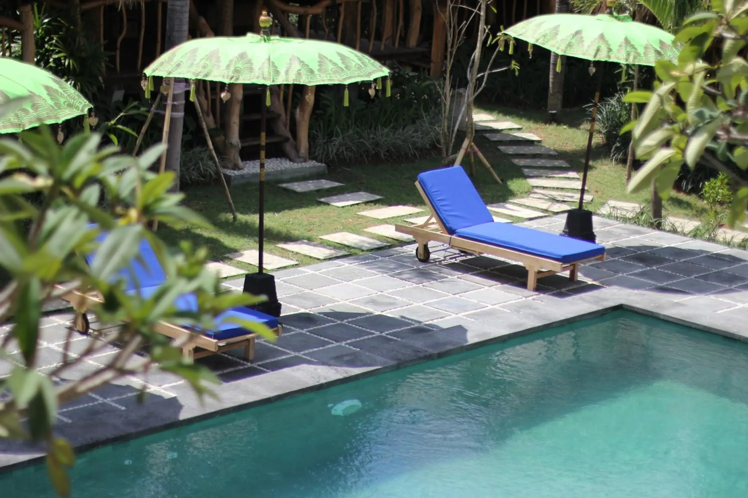 Swimming pool in The Calmtree Bungalows Swimming pool in The Calmtree Bungalows