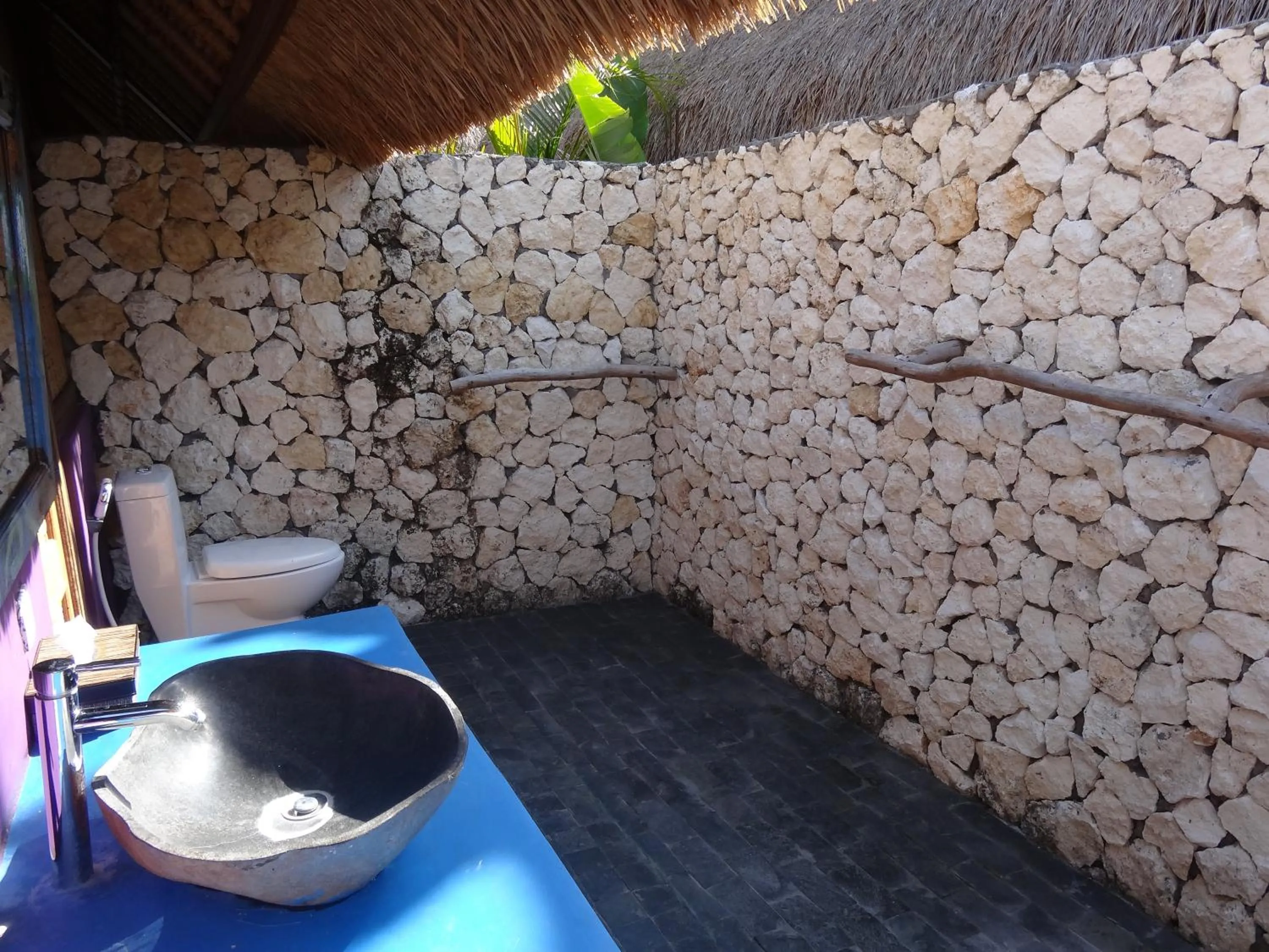 Bathroom in The Calmtree Bungalows