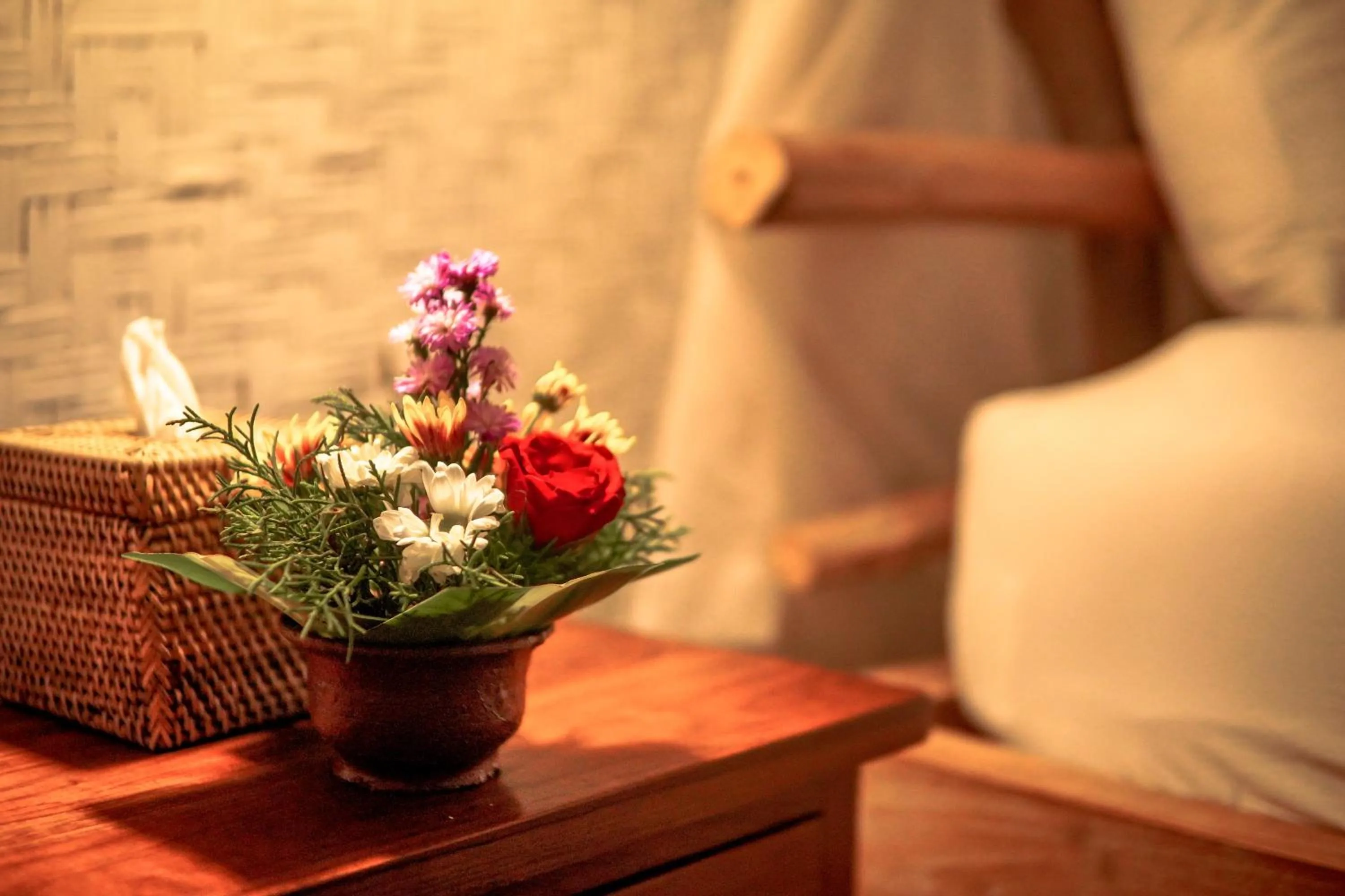 Area and facilities, Bed in The Calmtree Bungalows