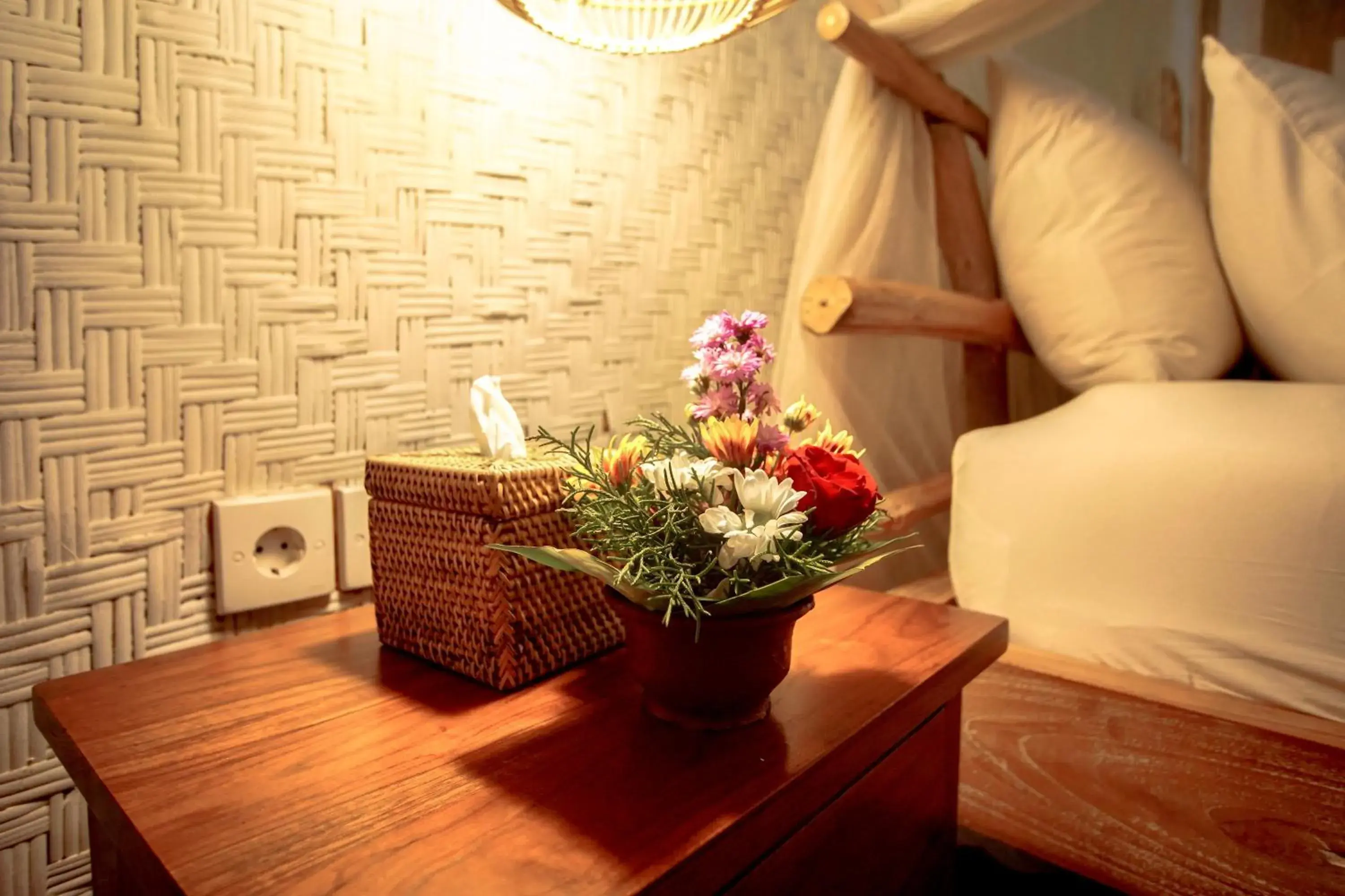 Property building, Bed in The Calmtree Bungalows Property building, Bed in The Calmtree Bungalows