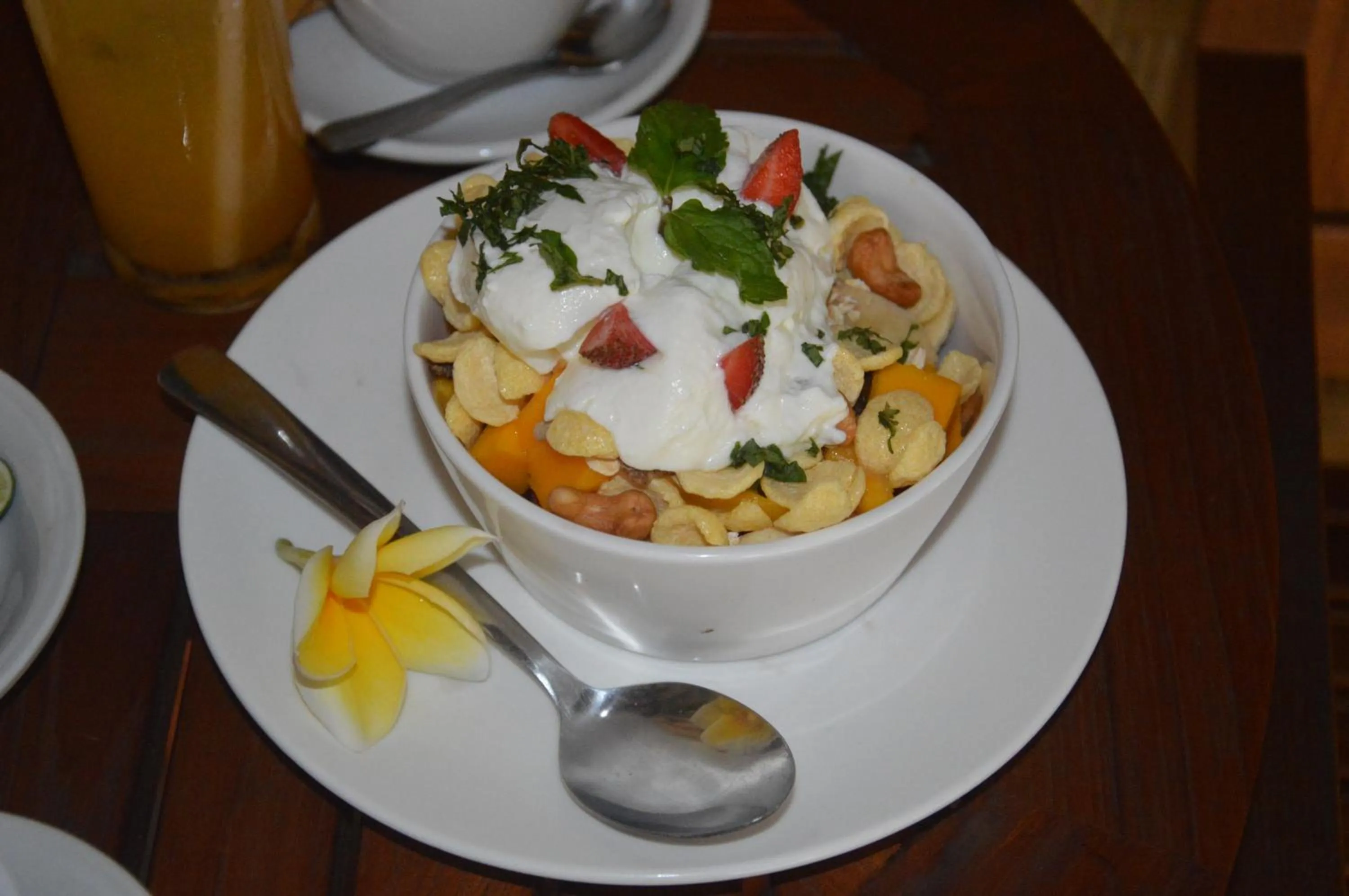 Food close-up in The Calmtree Bungalows