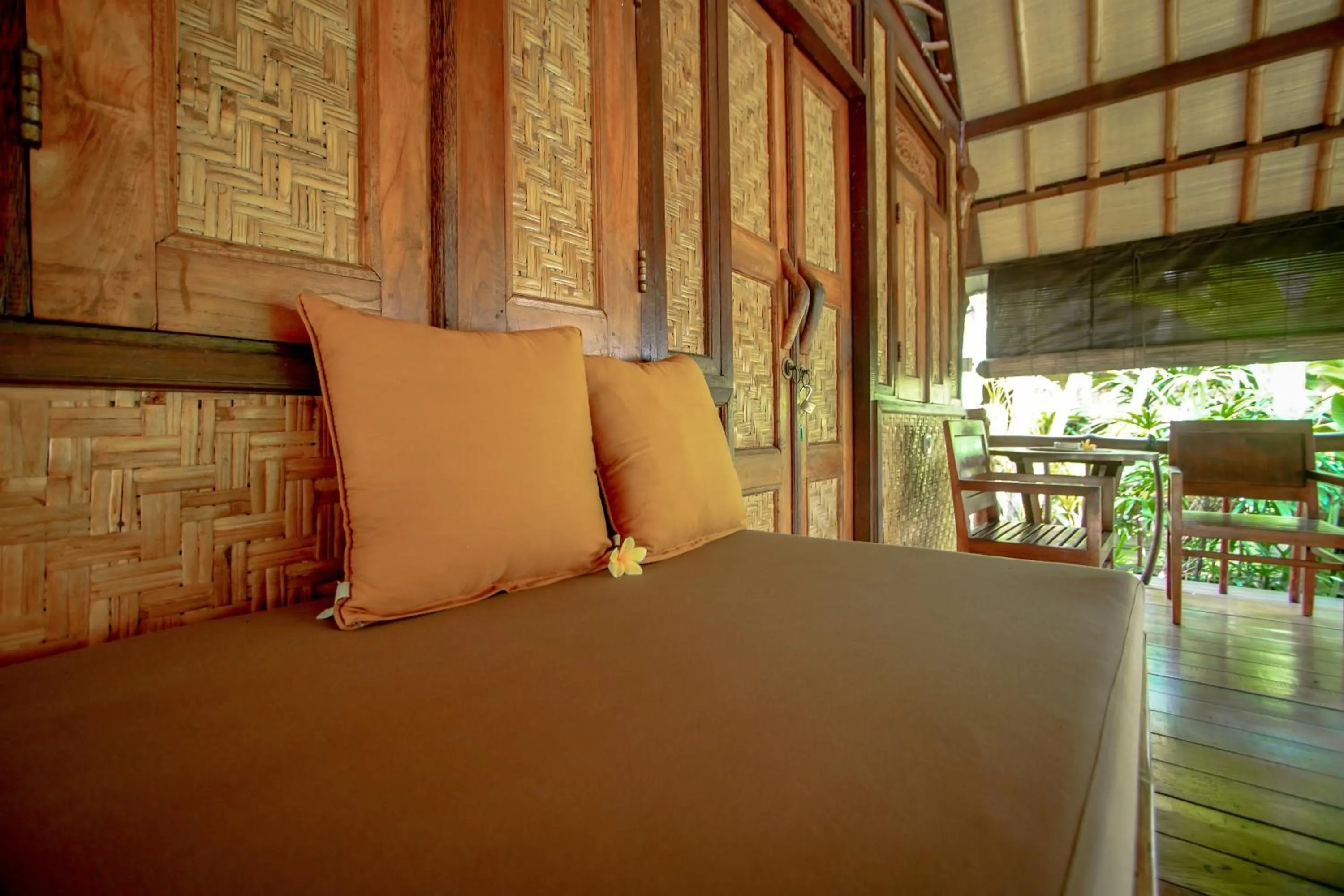 Balcony/Terrace in The Calmtree Bungalows