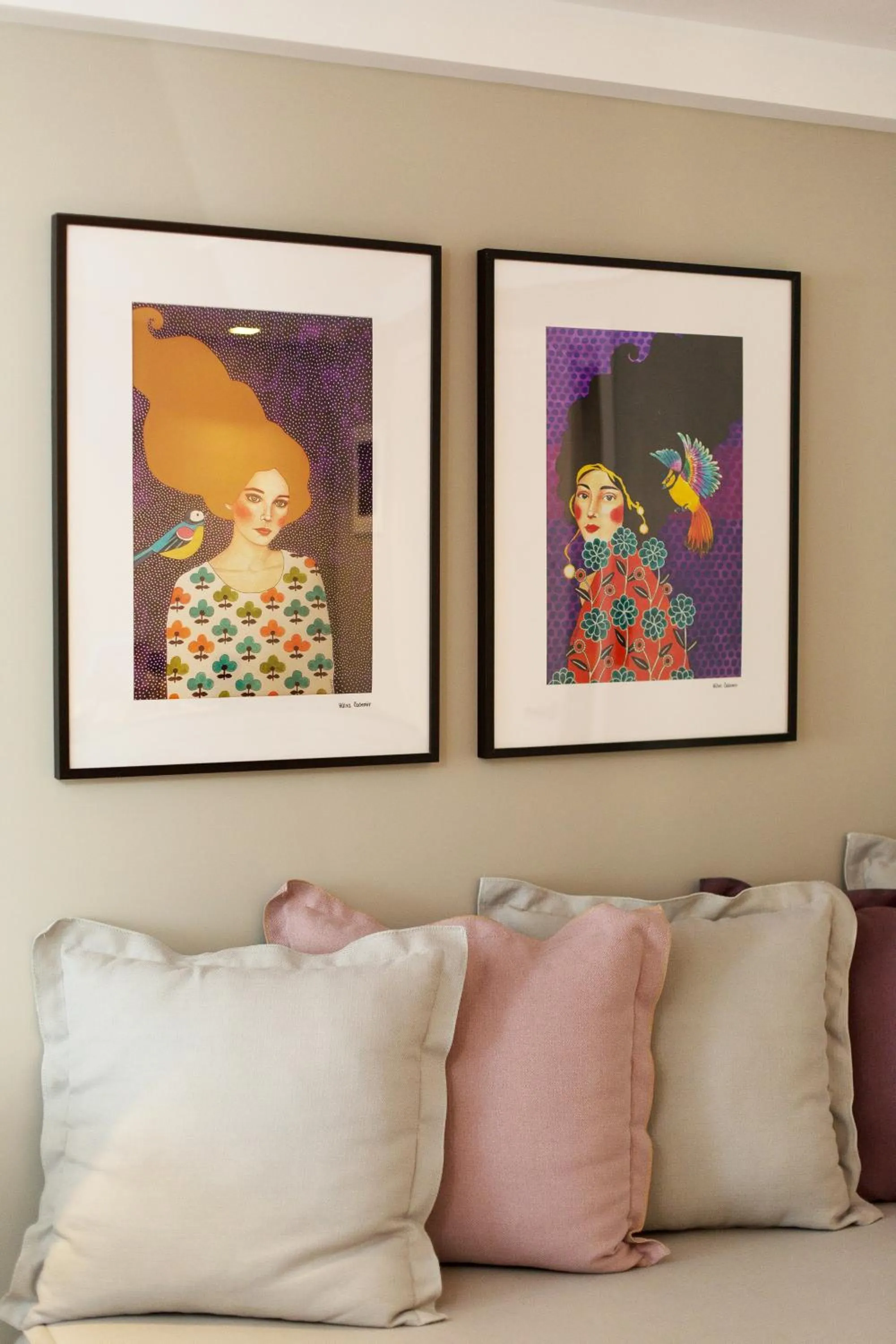 Seating area in Artree Suites