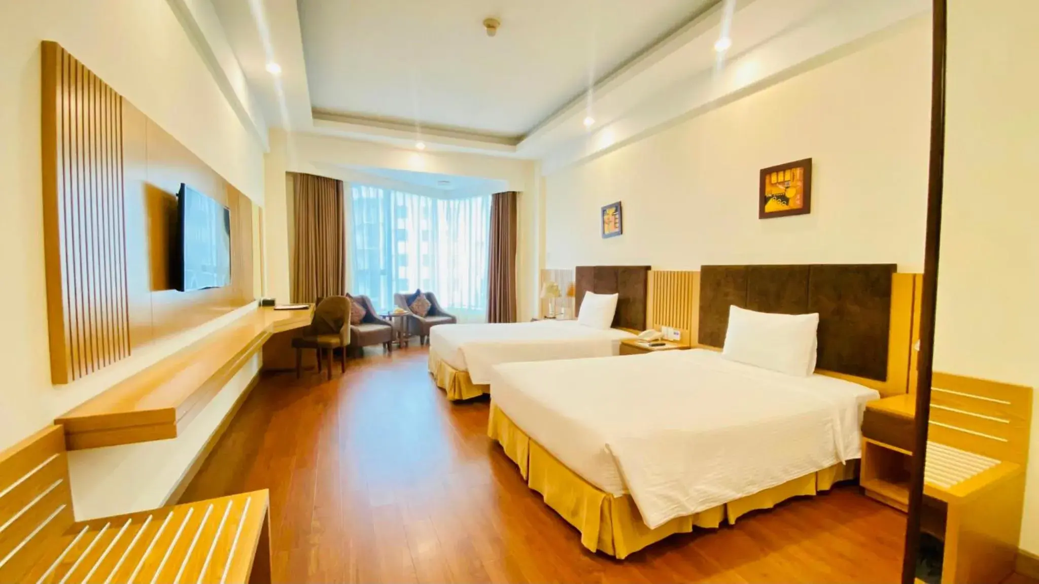 Bed in Muong Thanh Quy Nhon Hotel Bed in Muong Thanh Quy Nhon Hotel