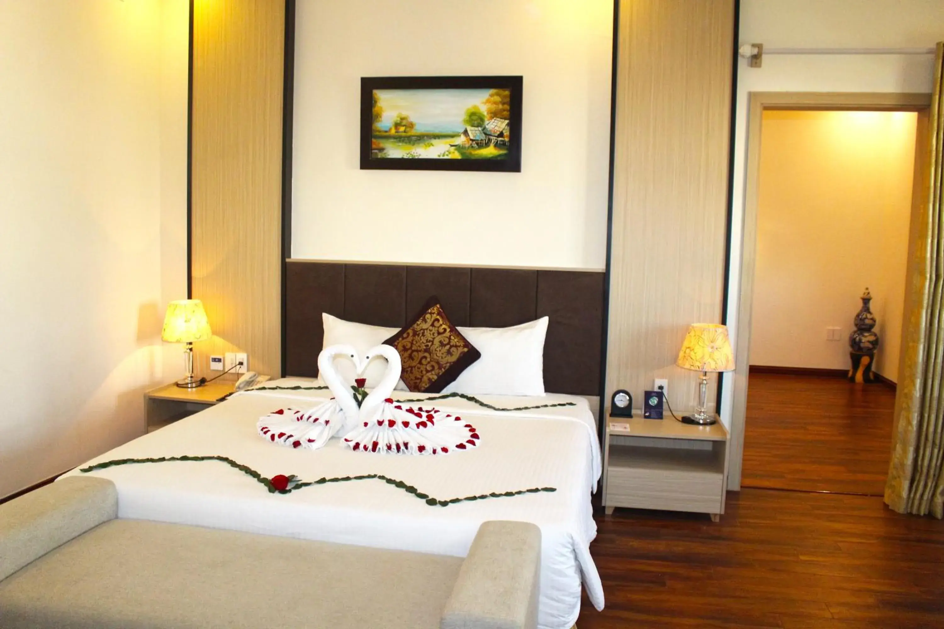 Bed in Muong Thanh Quy Nhon Hotel Bed in Muong Thanh Quy Nhon Hotel