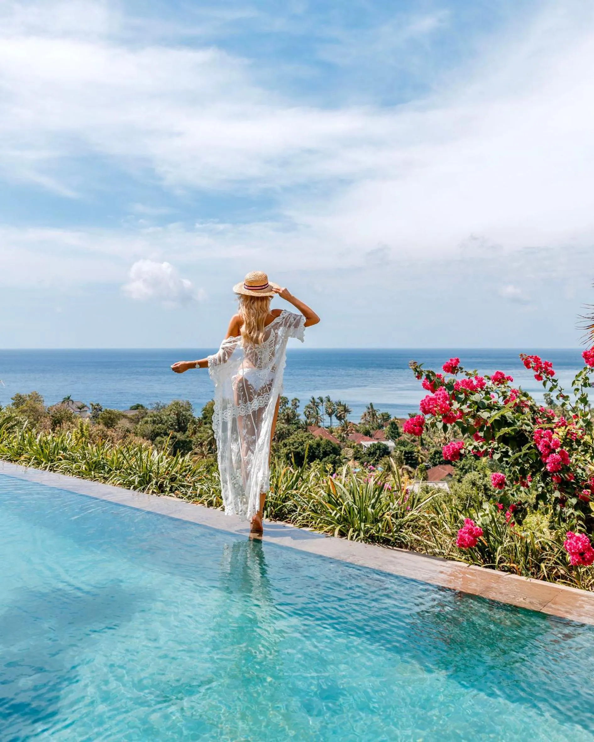 Sea view in The Griya Villas and Spa