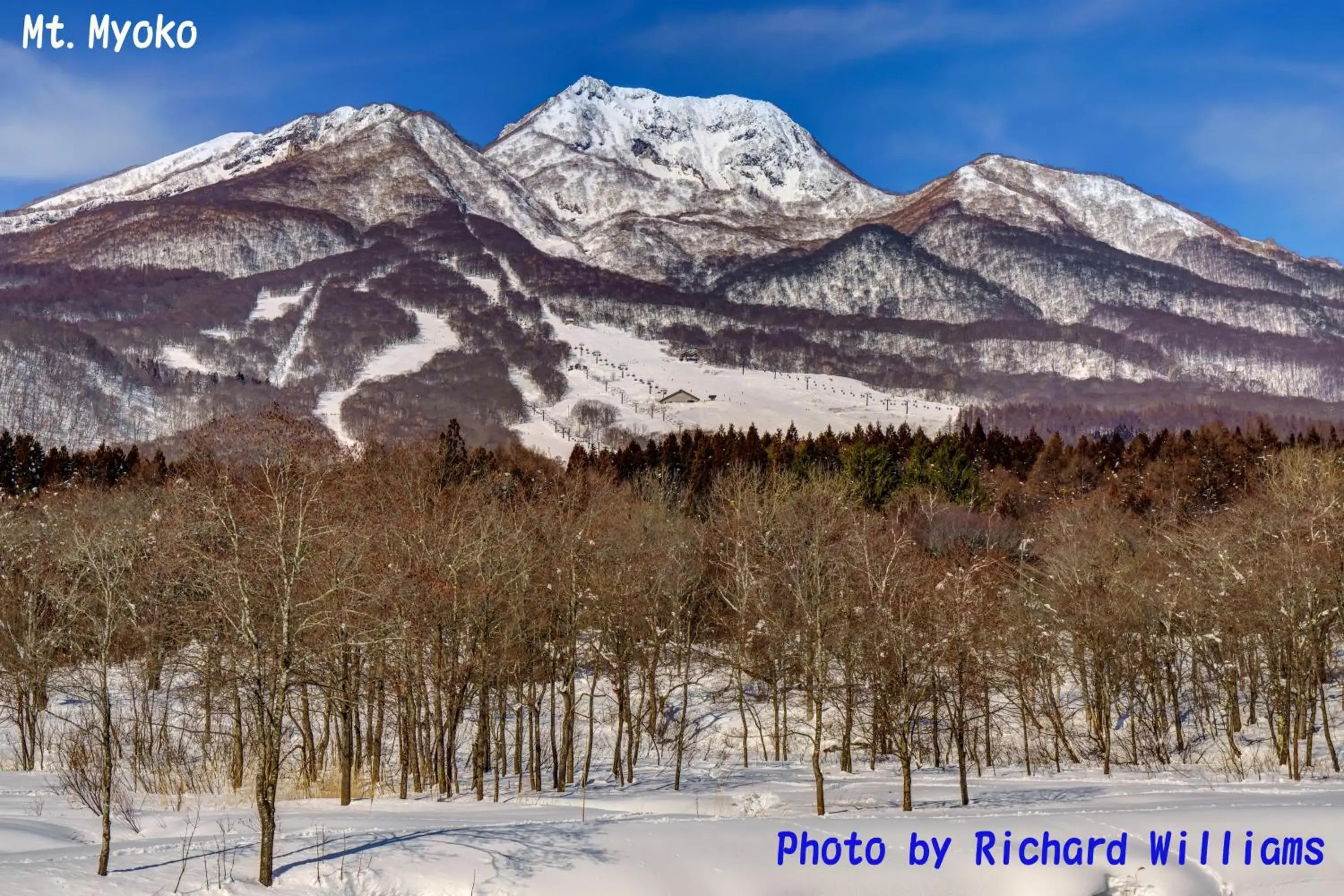 Natural landscape, Winter in Akakura Wakui Hotel