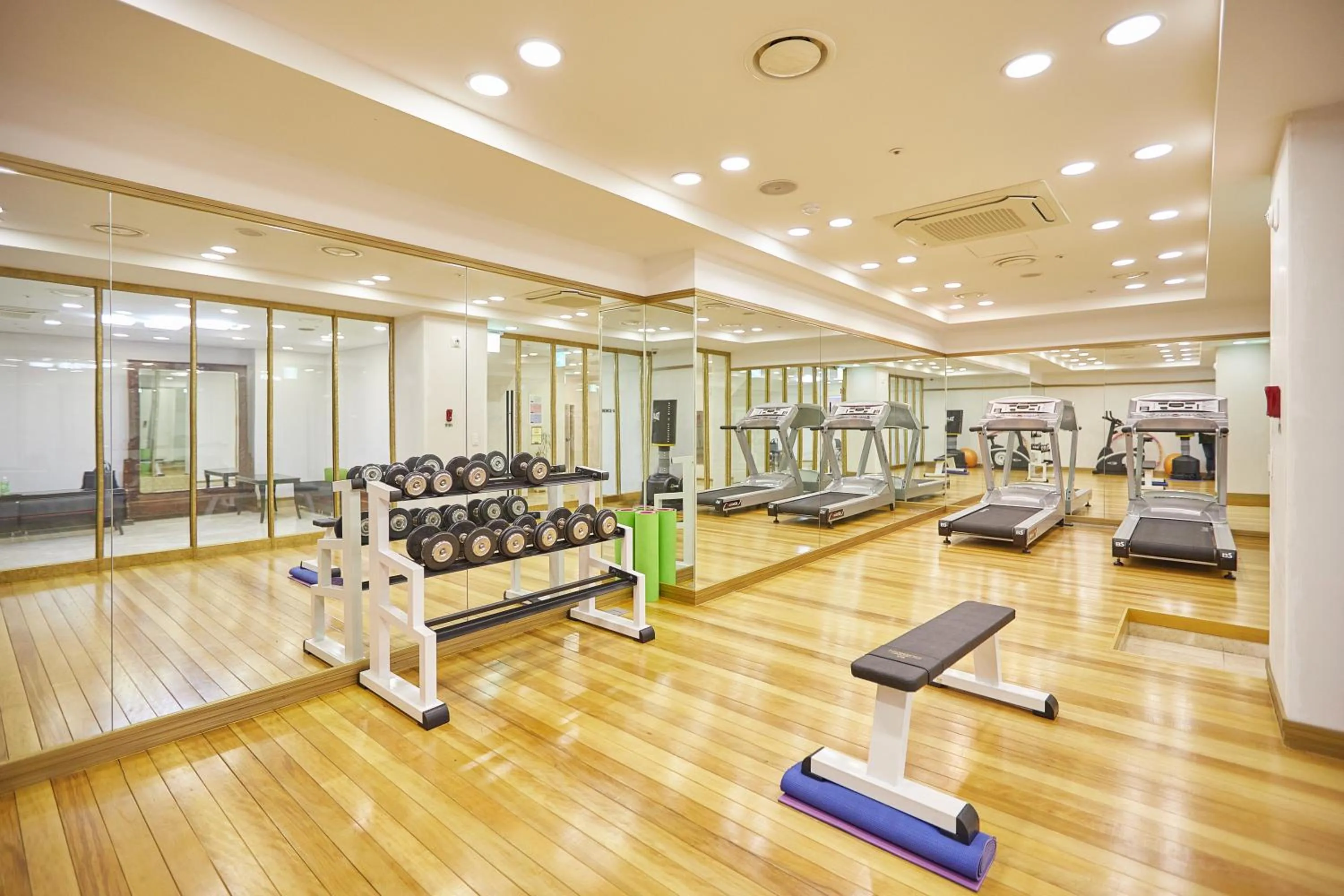 Fitness centre/facilities in Towerhill Hotel