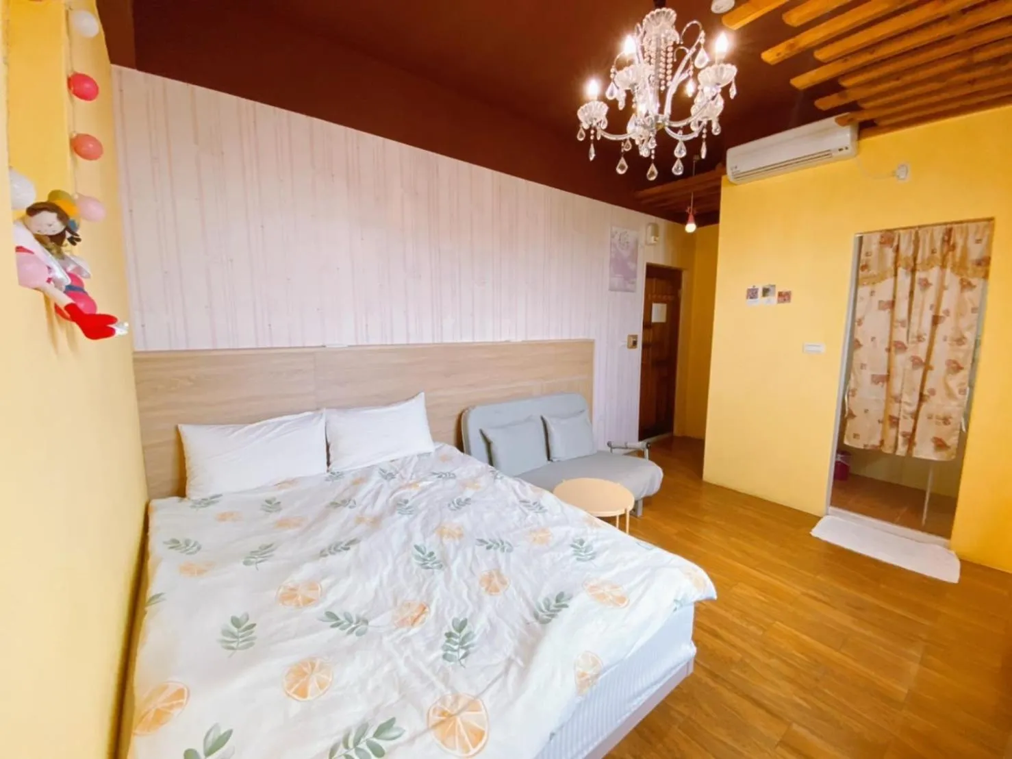 Bed in Big Fish Homestay