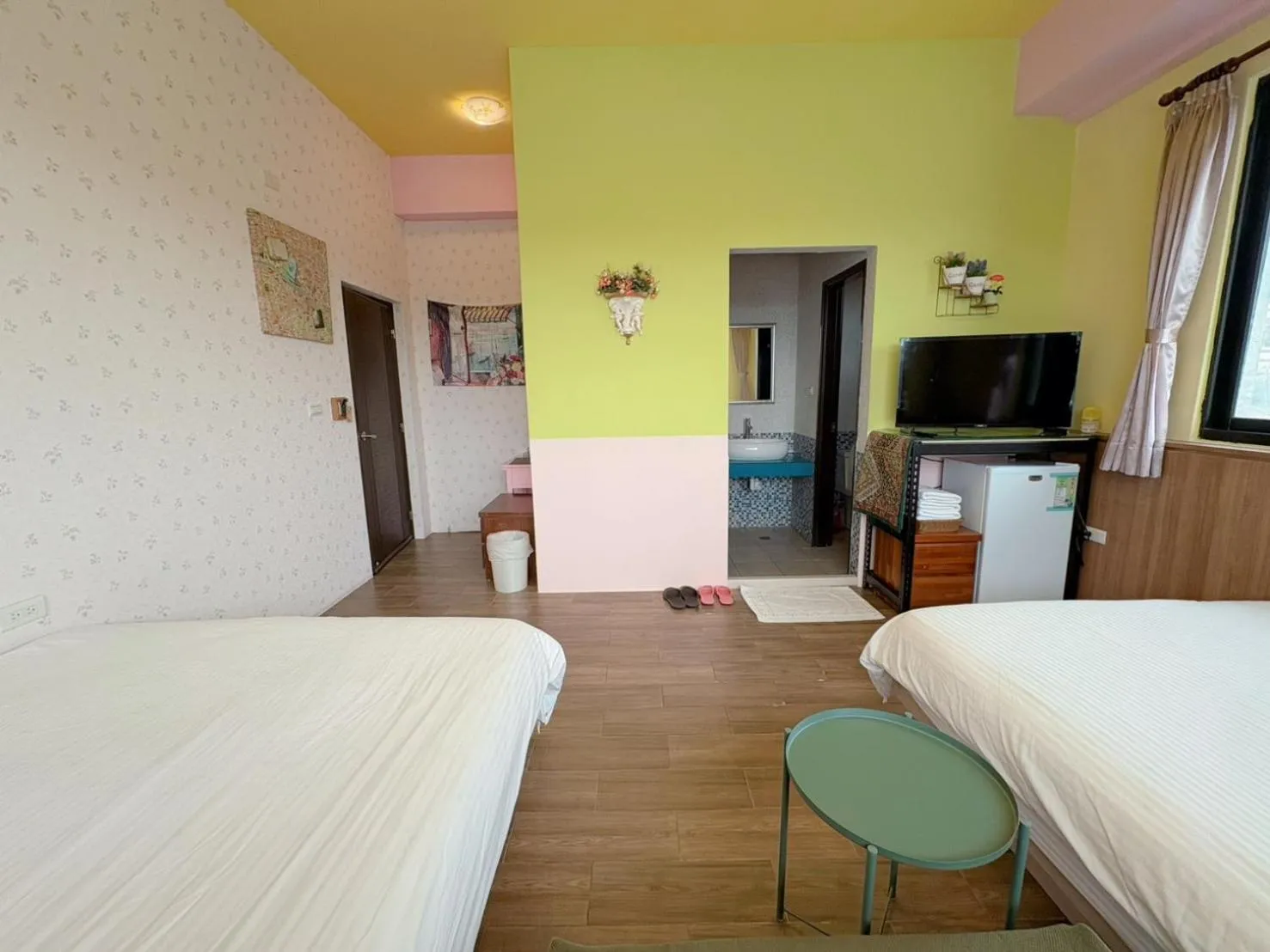 Bed in Big Fish Homestay