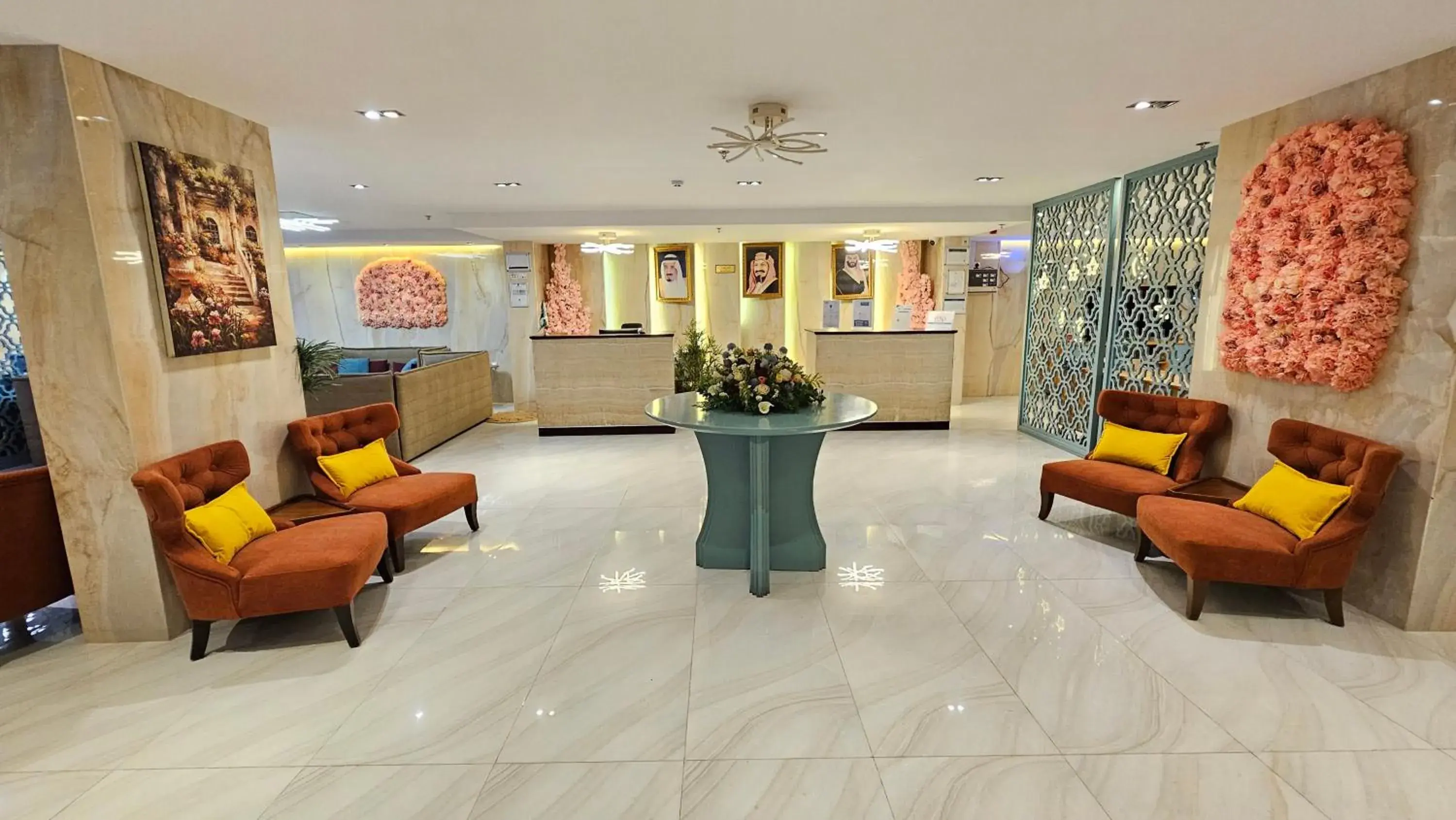 Lobby or reception in Rahhal AlBahr Serviced Apartments Lobby or reception in Rahhal AlBahr Serviced Apartments