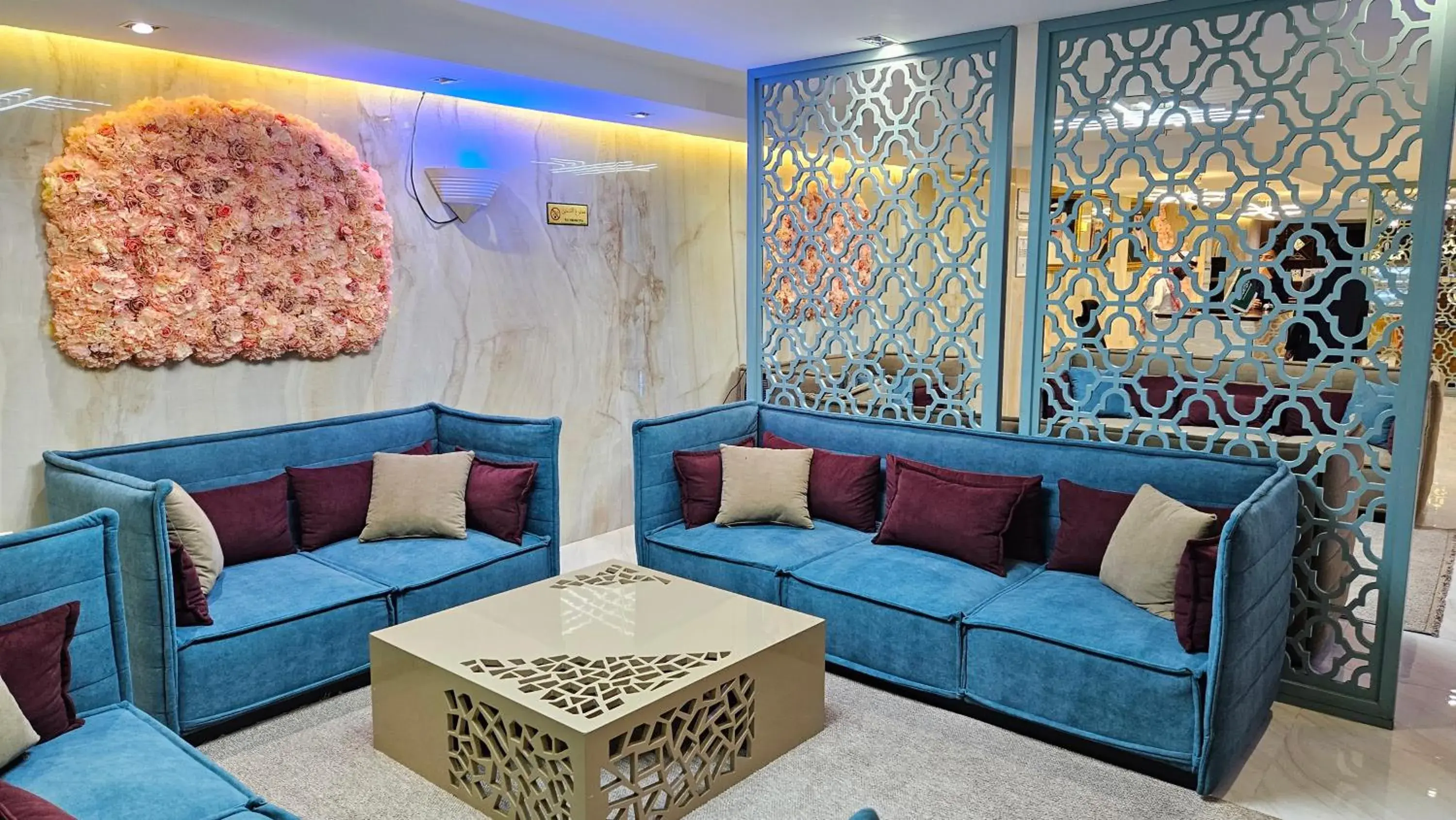 Lobby or reception in Rahhal AlBahr Serviced Apartments Lobby or reception in Rahhal AlBahr Serviced Apartments