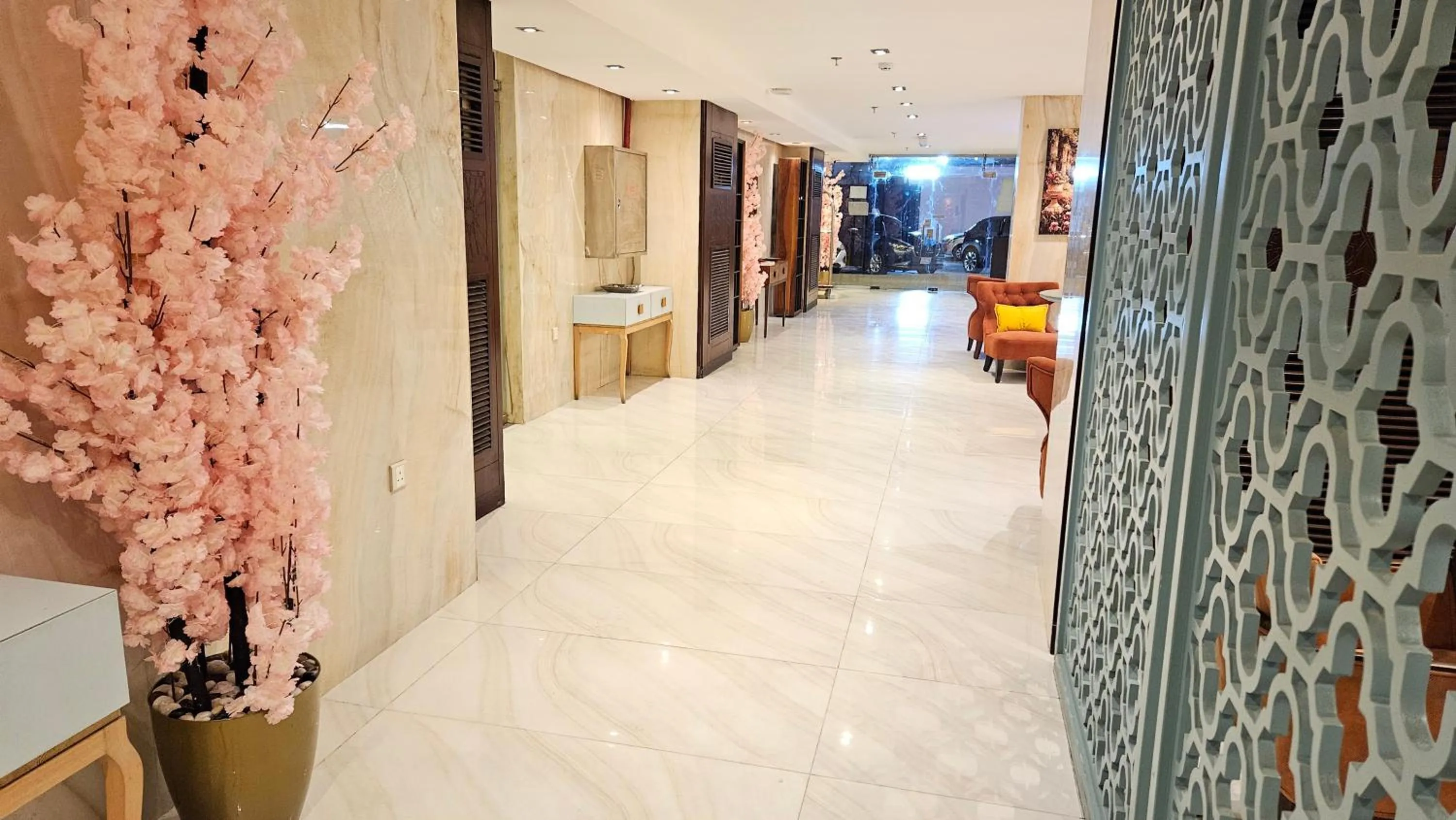 Lobby or reception in Rahhal AlBahr Serviced Apartments