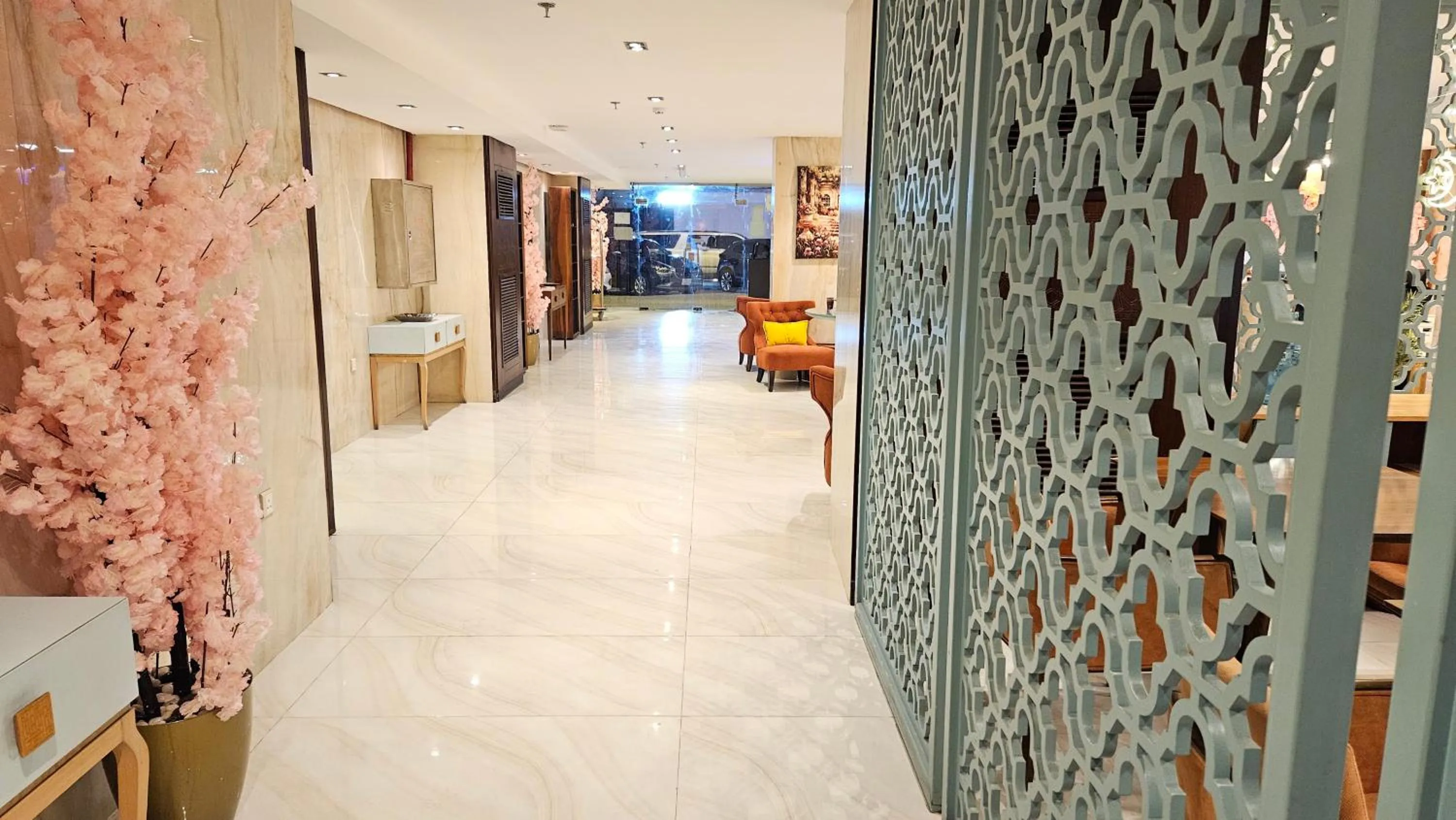 Lobby or reception in Rahhal AlBahr Serviced Apartments