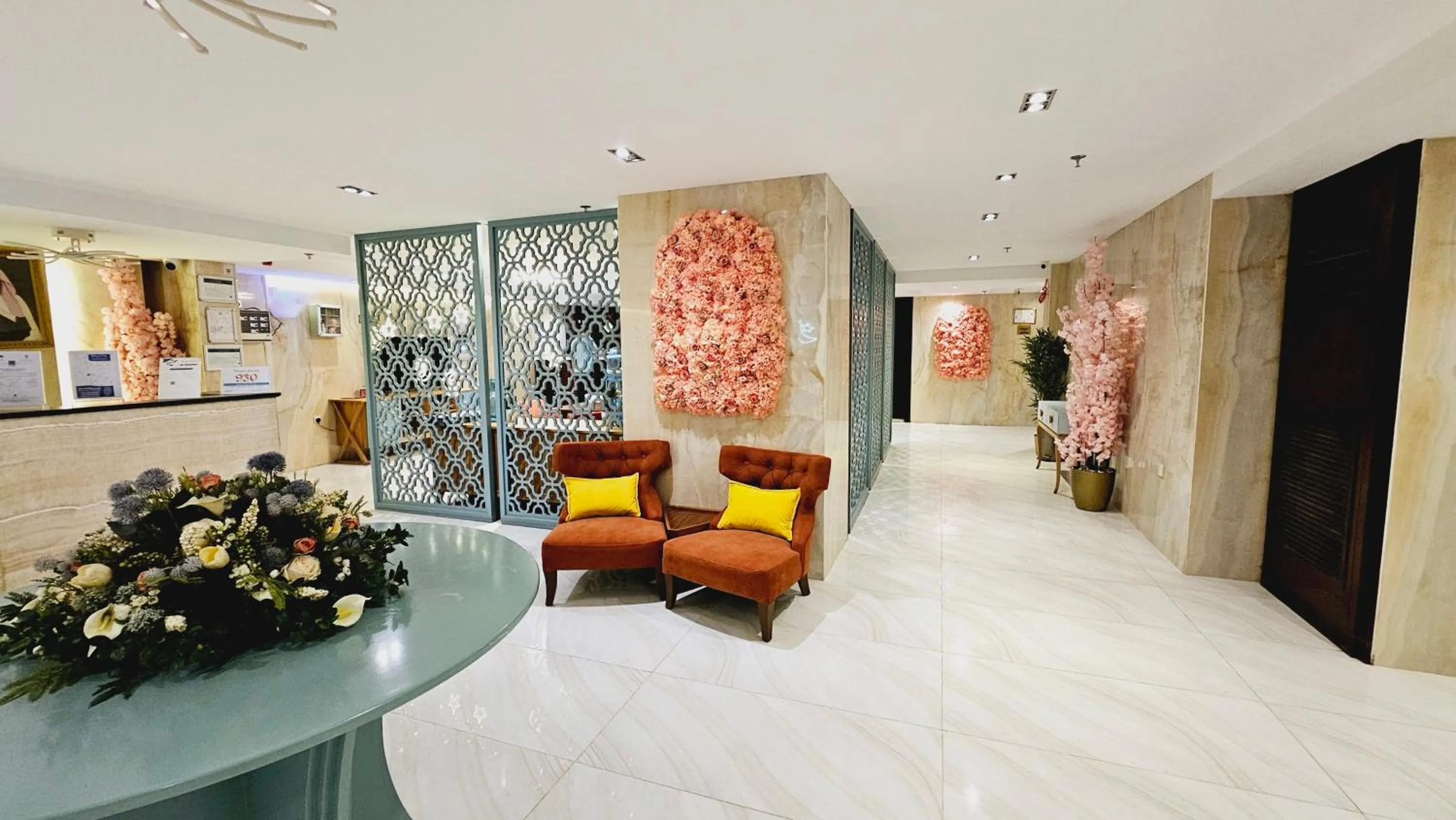 Lobby or reception in Rahhal AlBahr Serviced Apartments