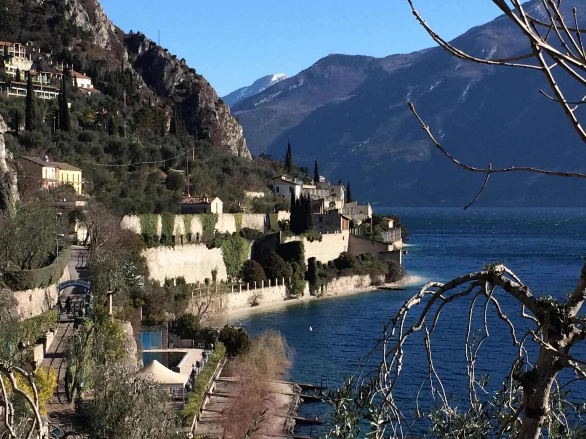 Lake view in Hotel Locanda Ruscello Garnì
