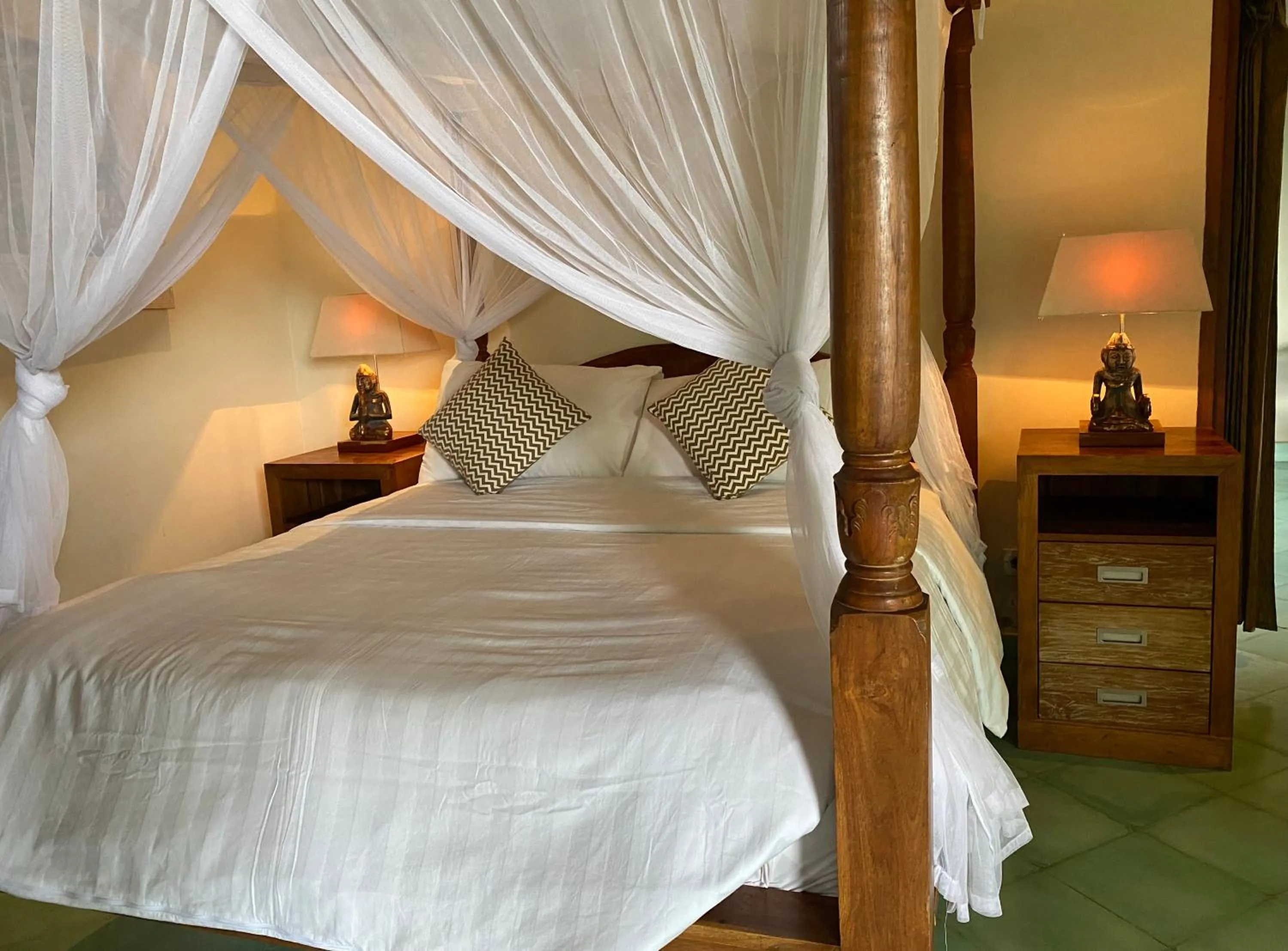 Bed in Sawah Indah Villa