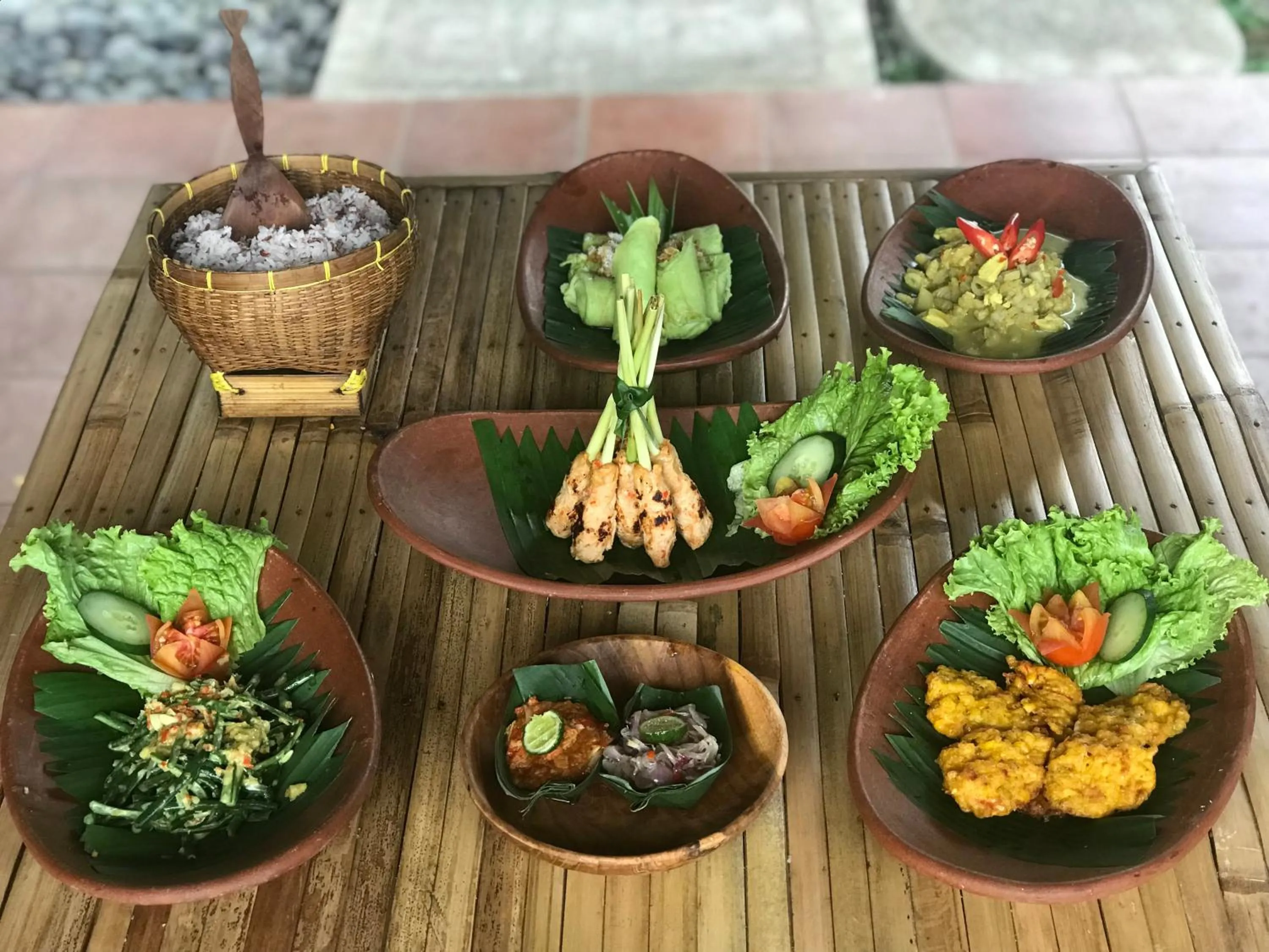 Food in Sawah Indah Villa