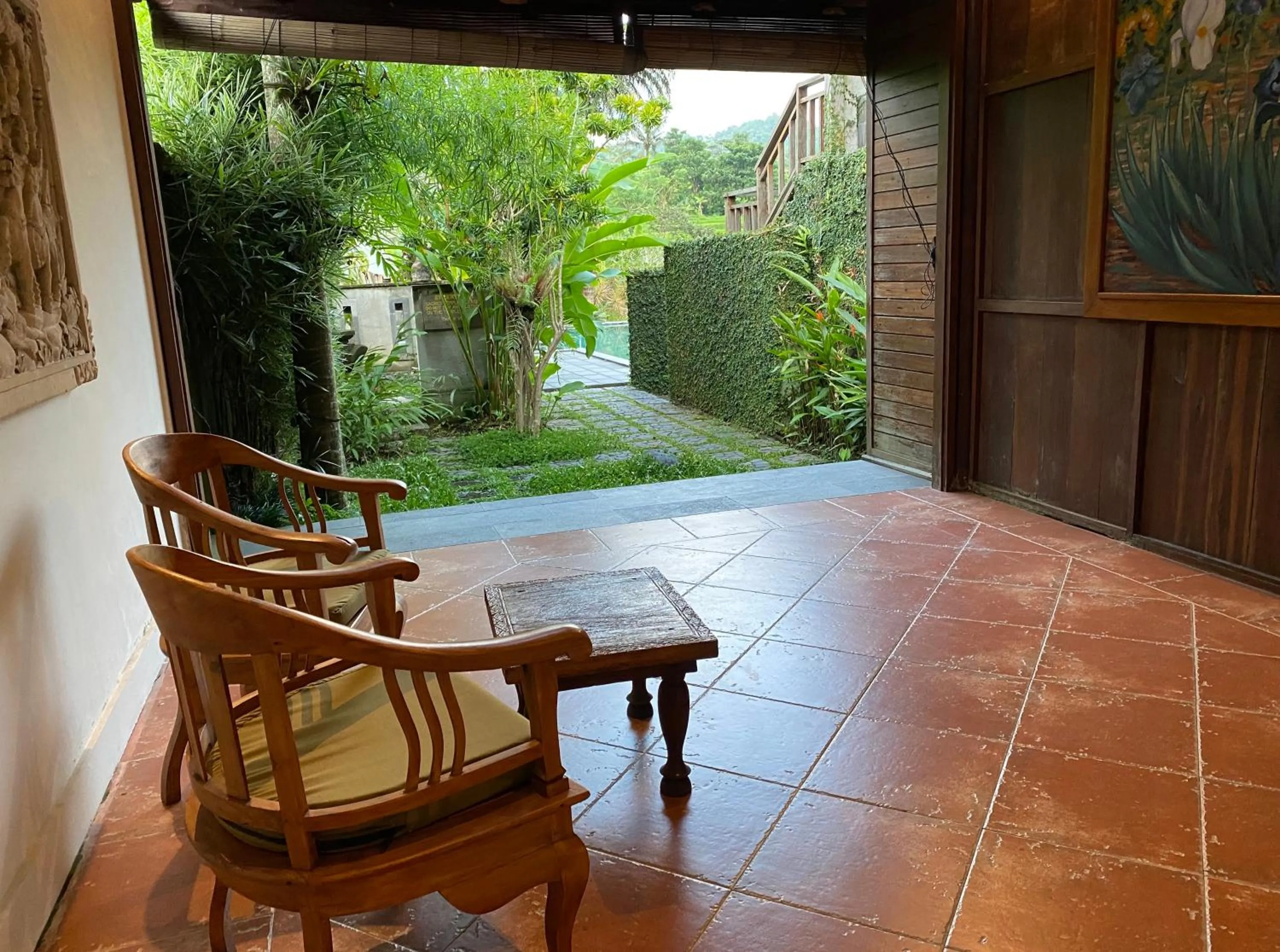 Balcony/Terrace in Sawah Indah Villa