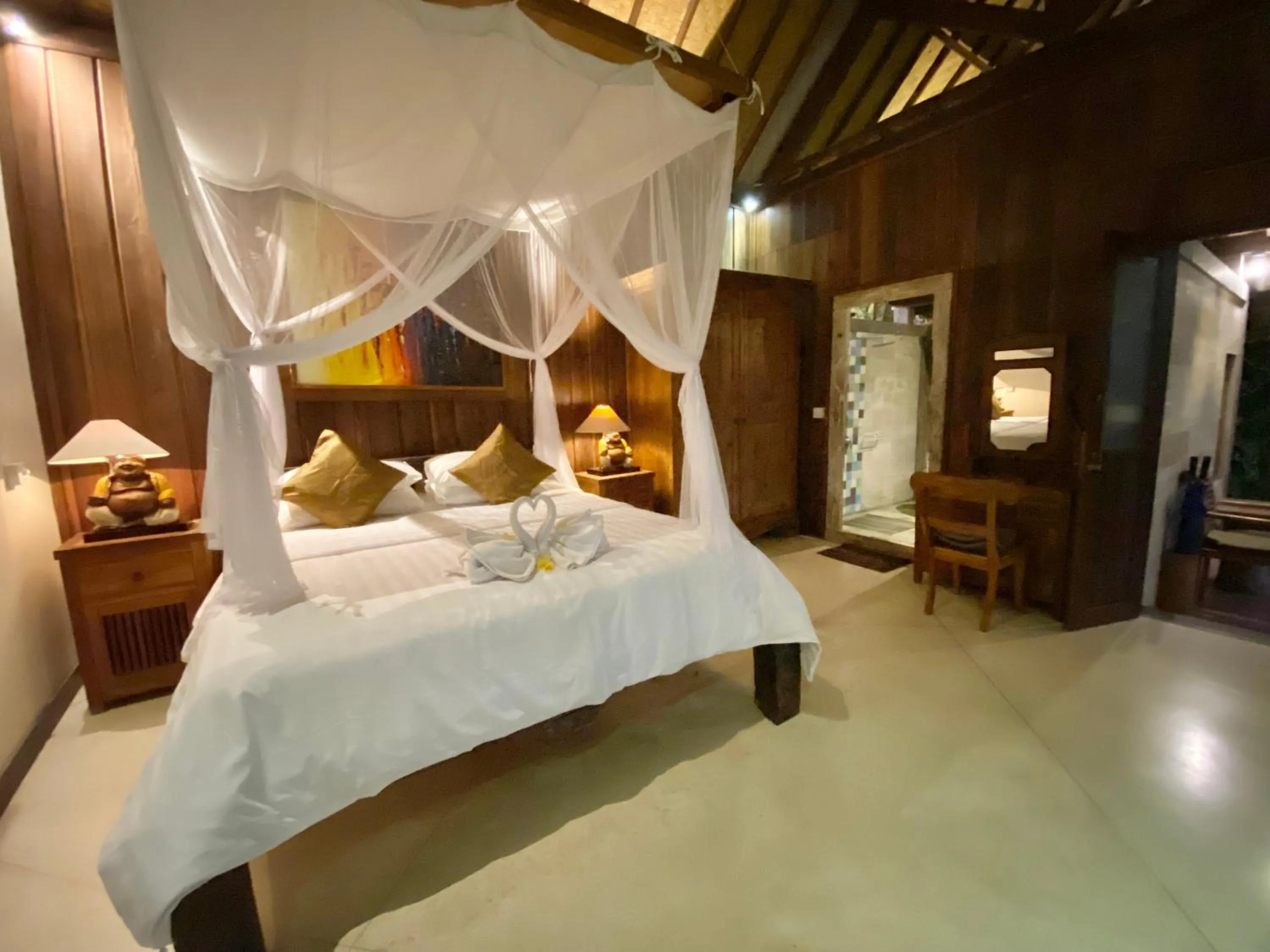 Bedroom, Bed in Sawah Indah Villa