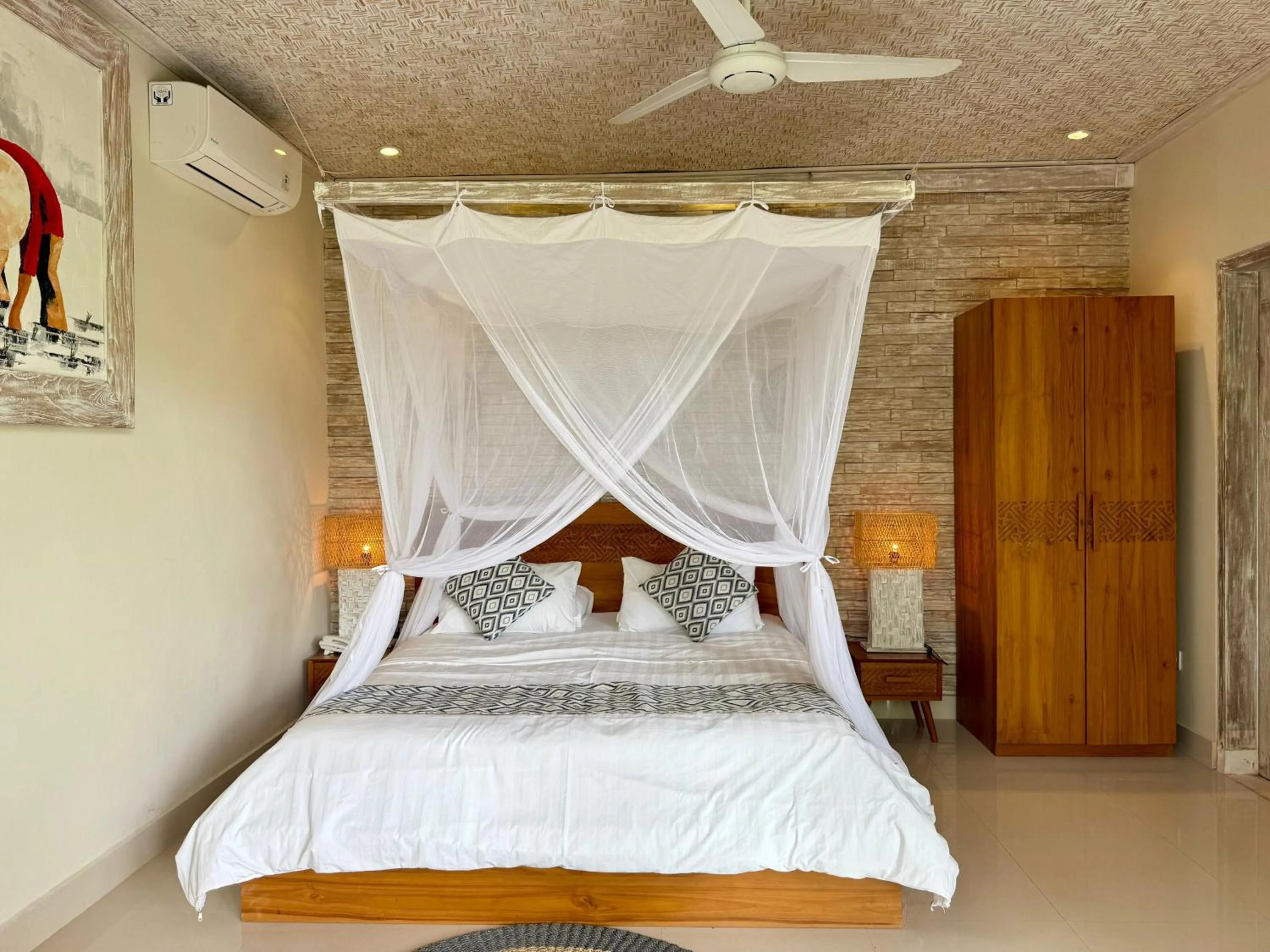 Bed in Sawah Indah Villa