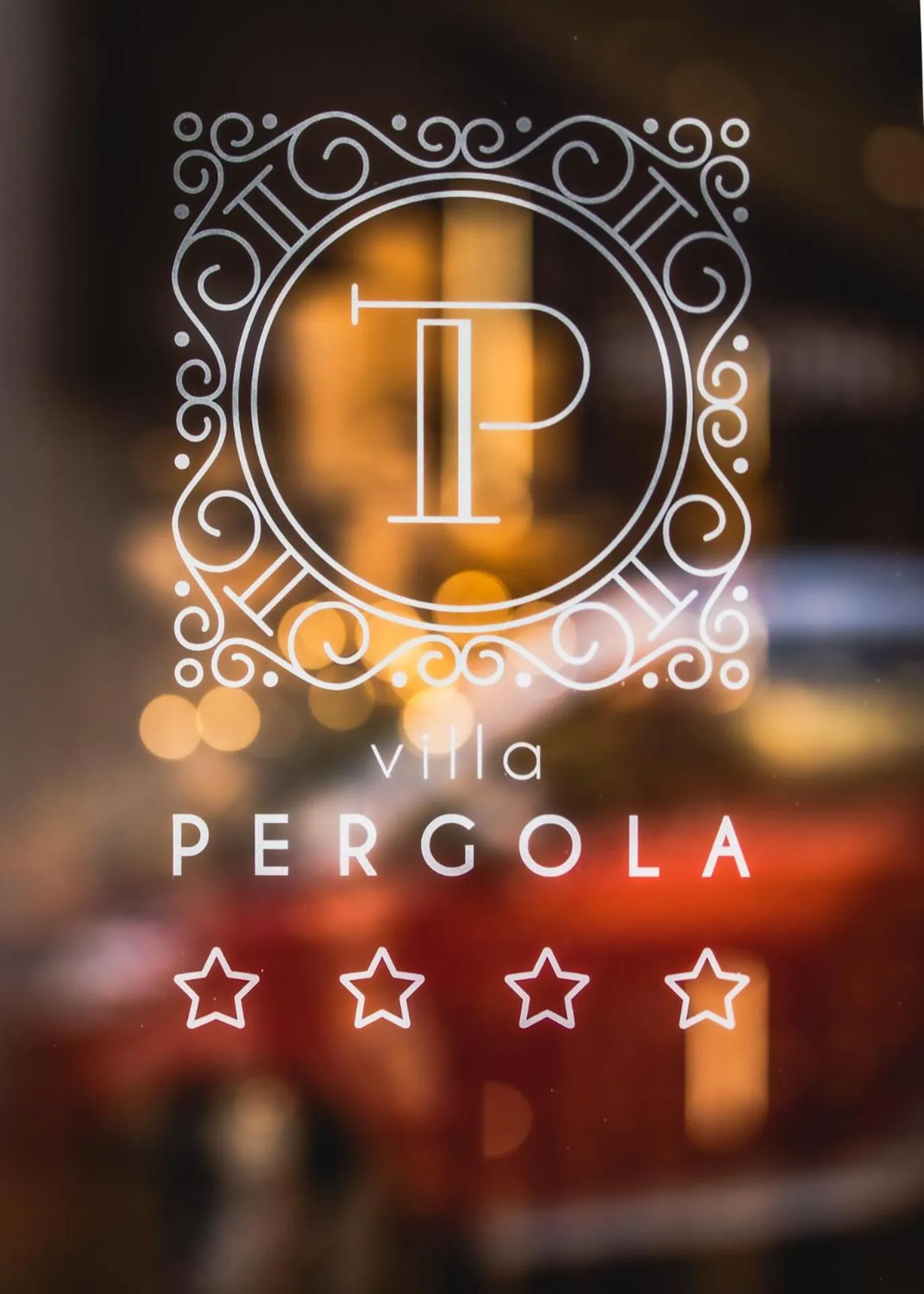 Logo/Certificate/Sign in Villa Pergola