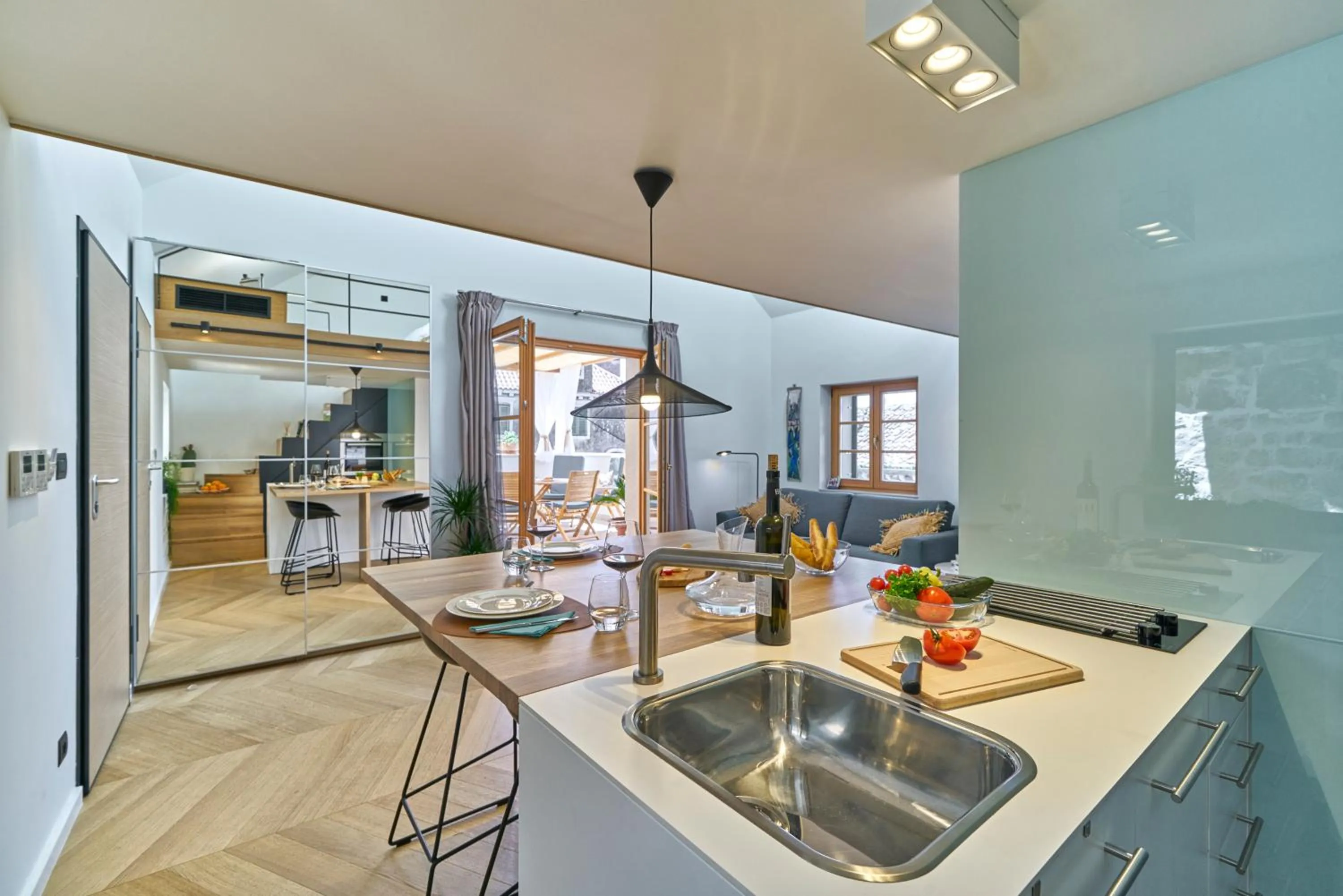 Coffee/tea facilities in Villa Pergola