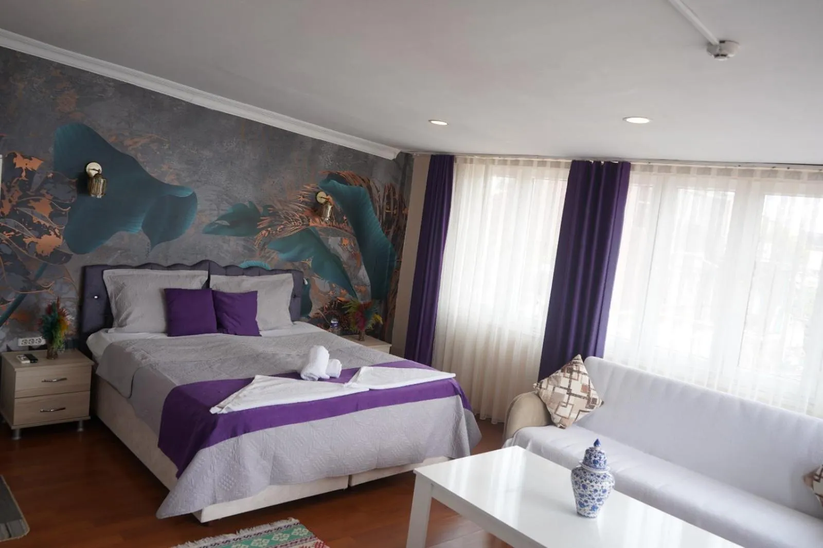 Bed in Medellin Apart Hotel Istanbul