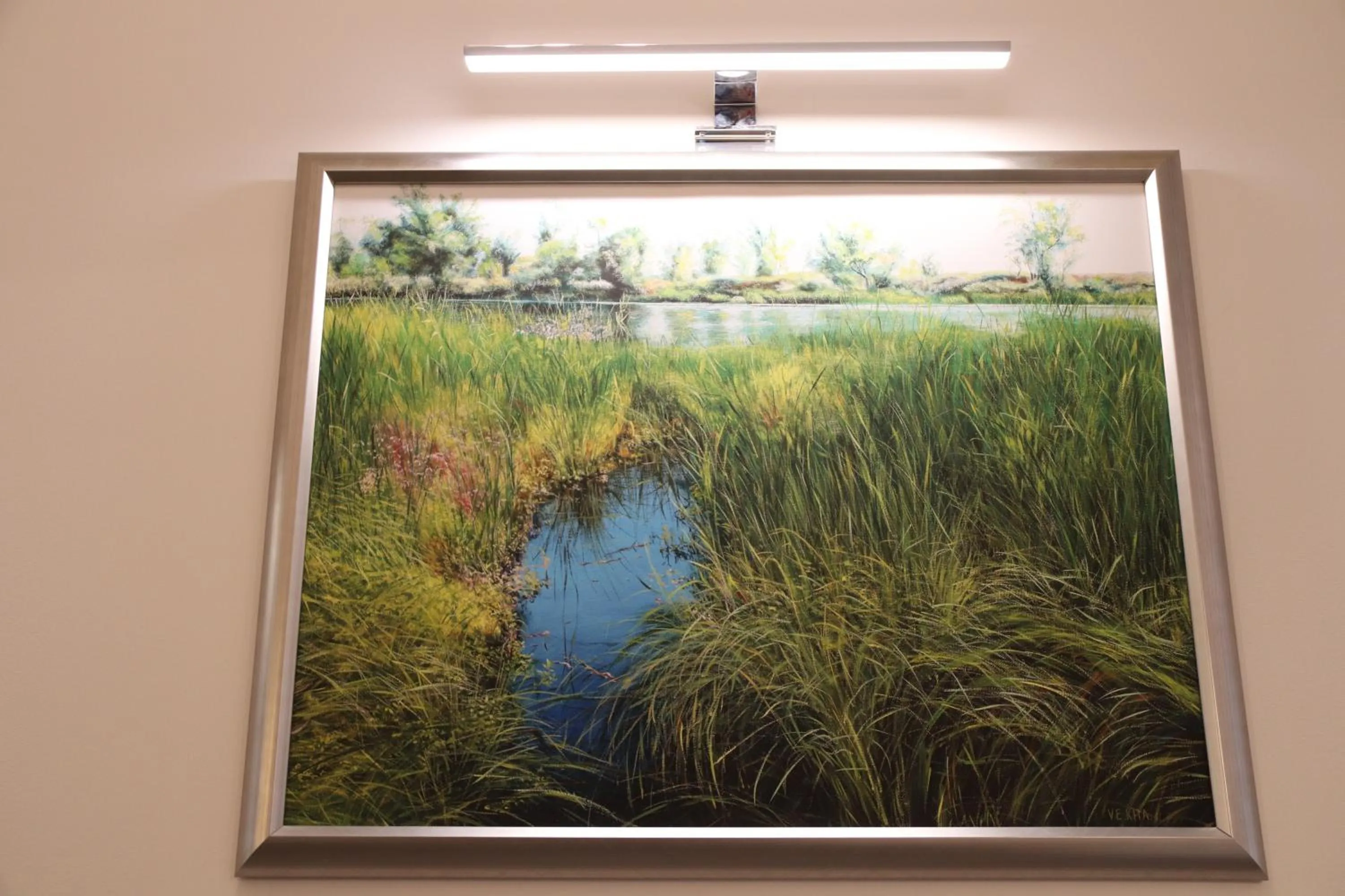 Decorative detail in Flowers apartments