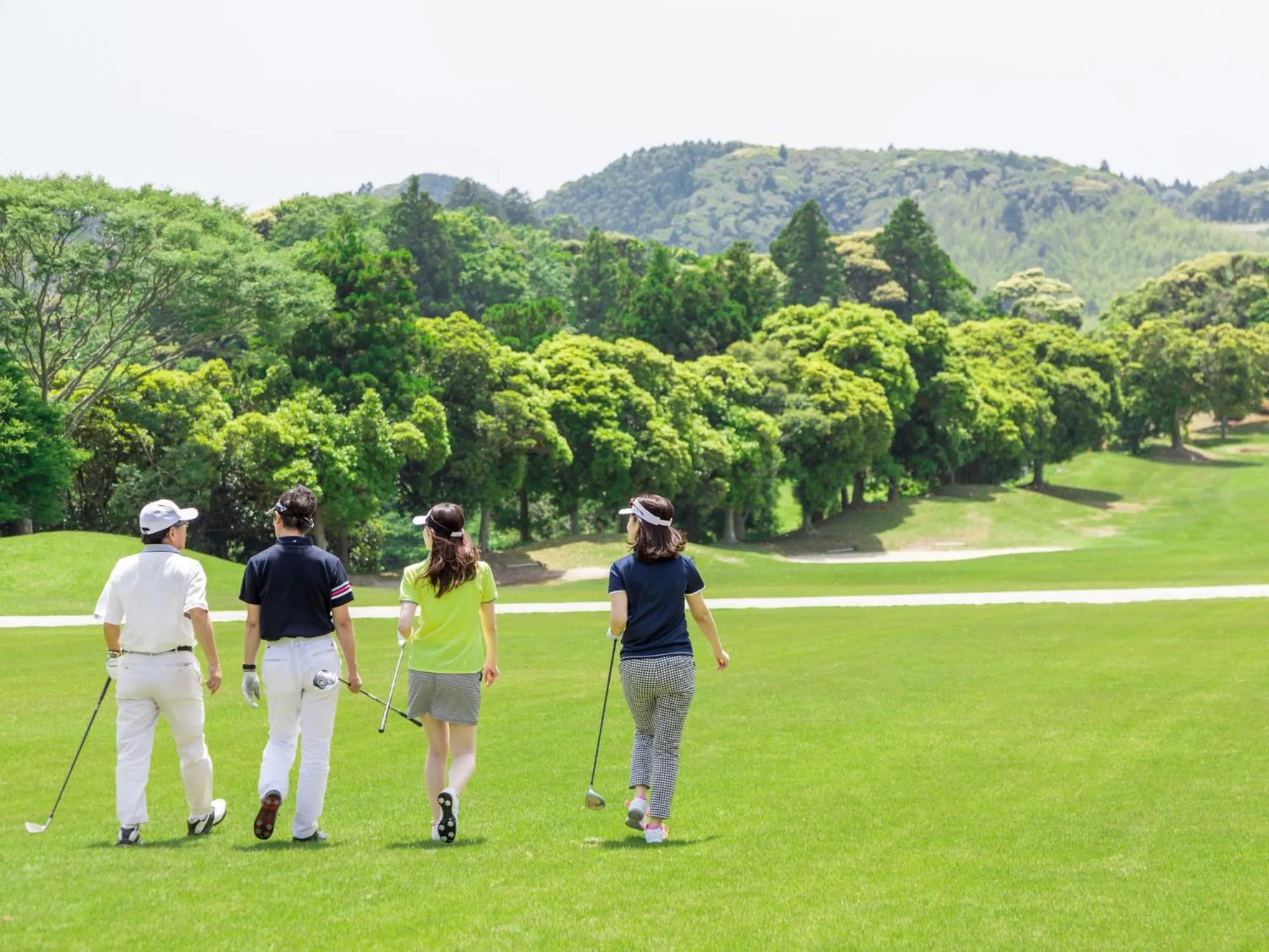Golfcourse in Yunoyado Mochizuki