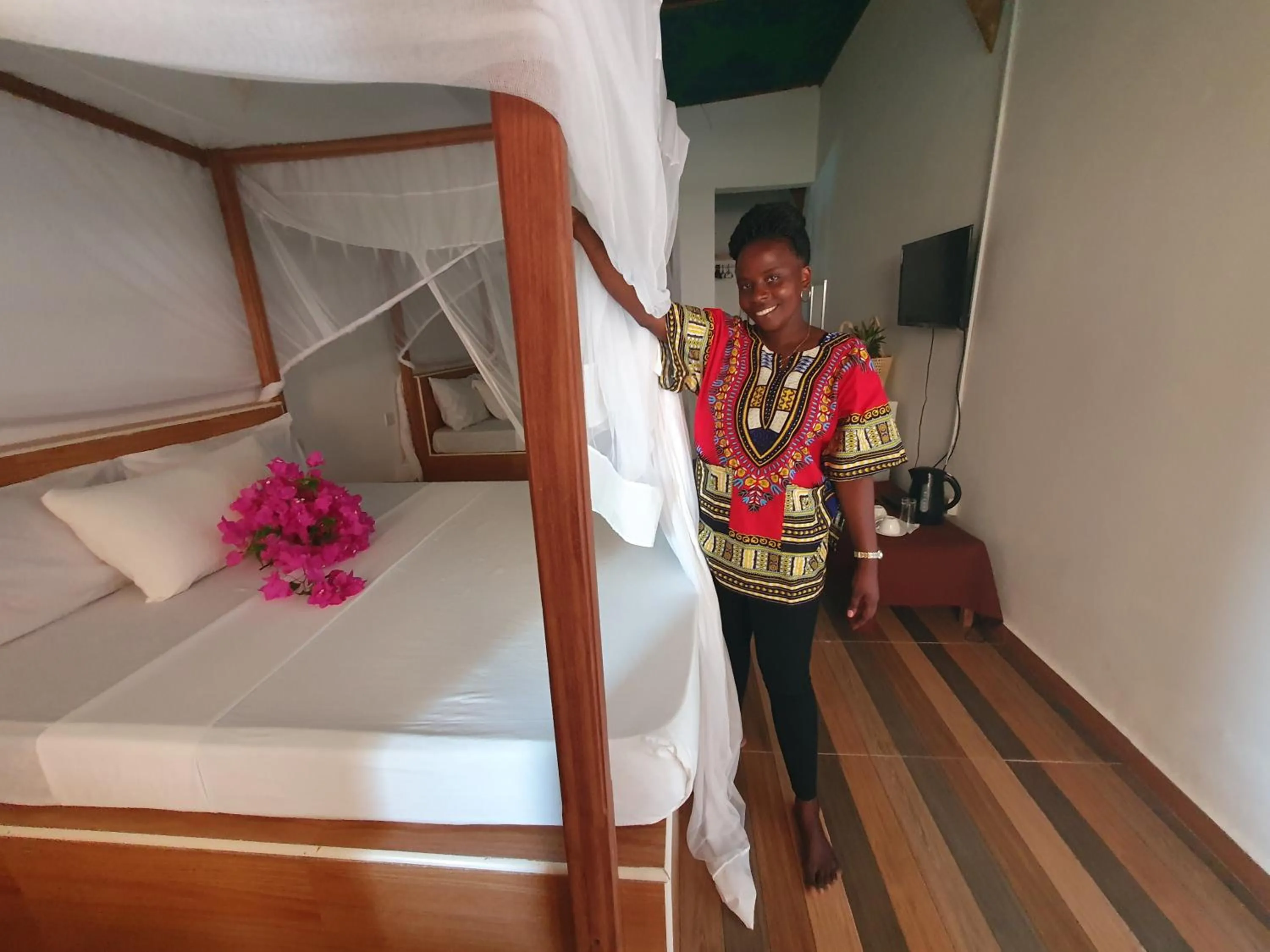Bed in BARIDI VILLA