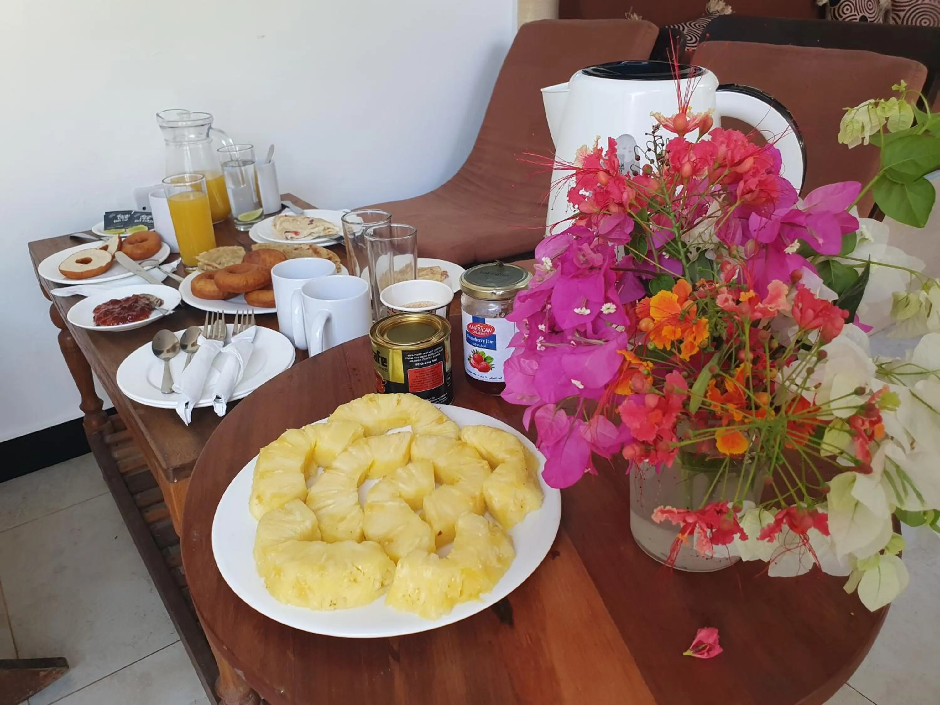 Breakfast in BARIDI VILLA