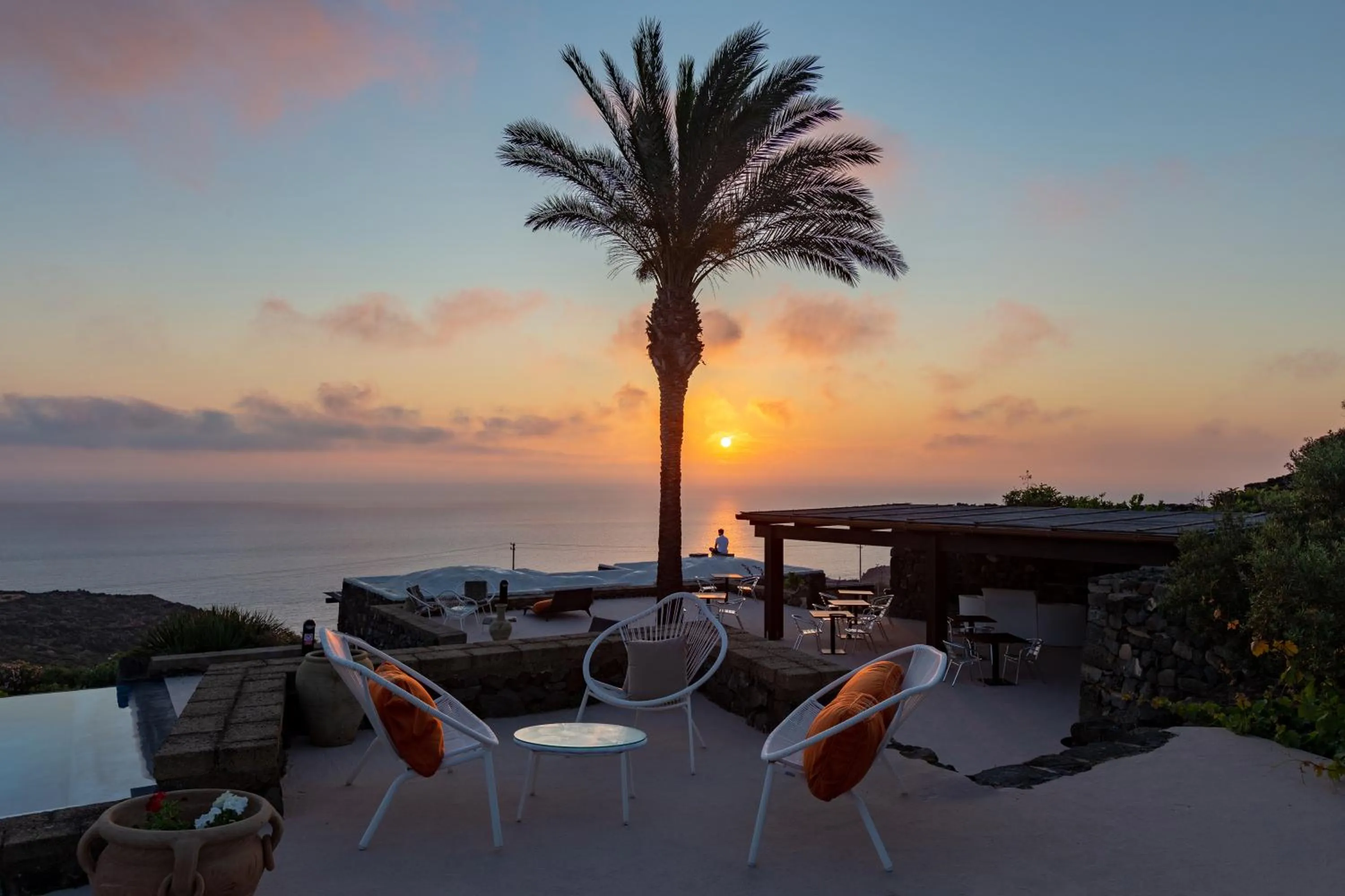 Sunrise in Pantelleria Dream Resort