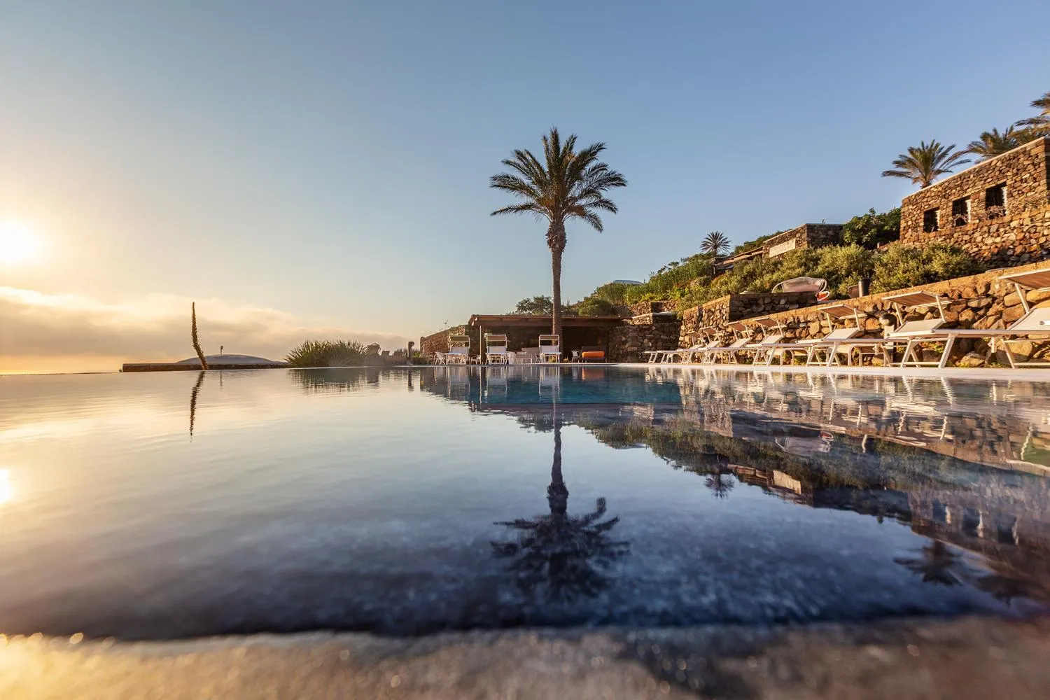 Sunrise in Pantelleria Dream Resort