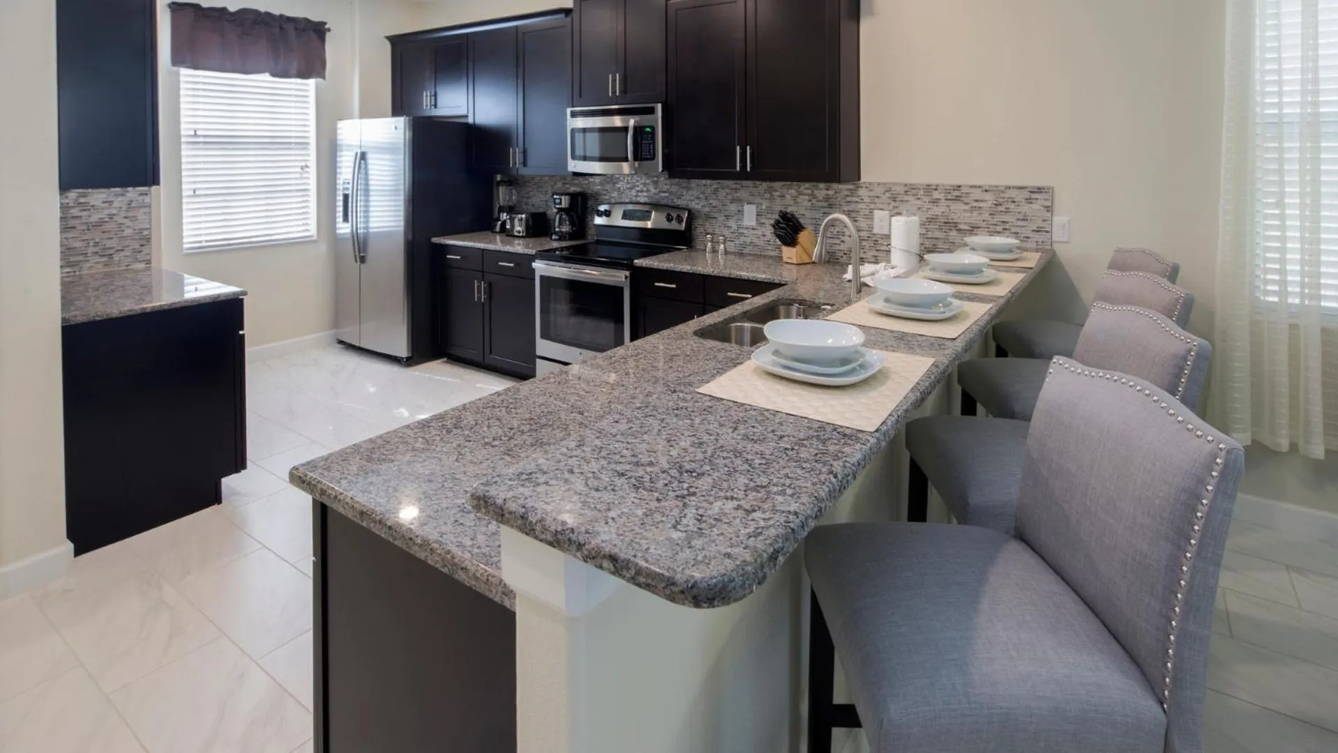 Kitchen or kitchenette in Mickeys Hideaway - 5 bed ChampionsGate pool home