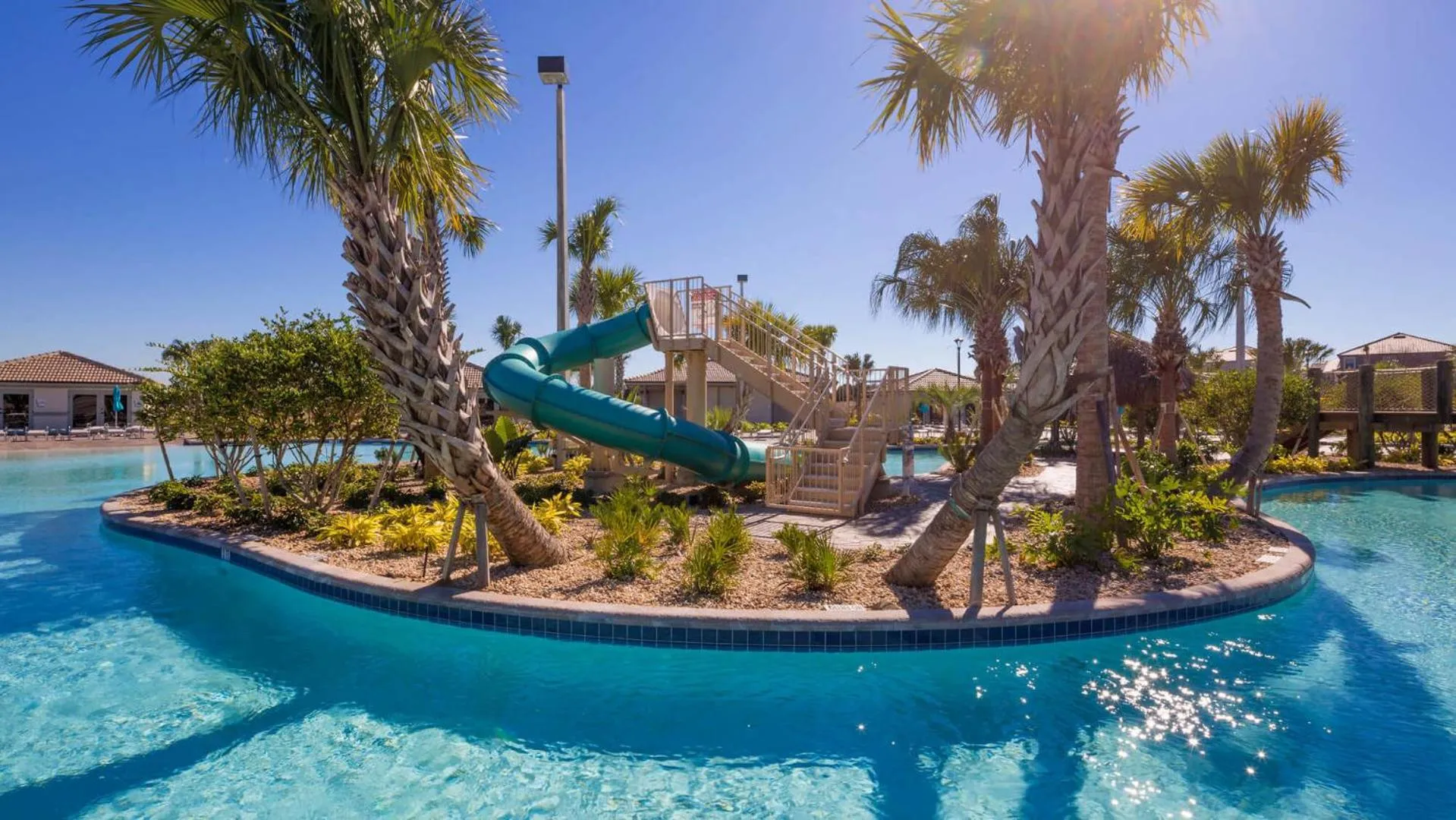 Aqua park in Mickeys Hideaway - 5 bed ChampionsGate pool home