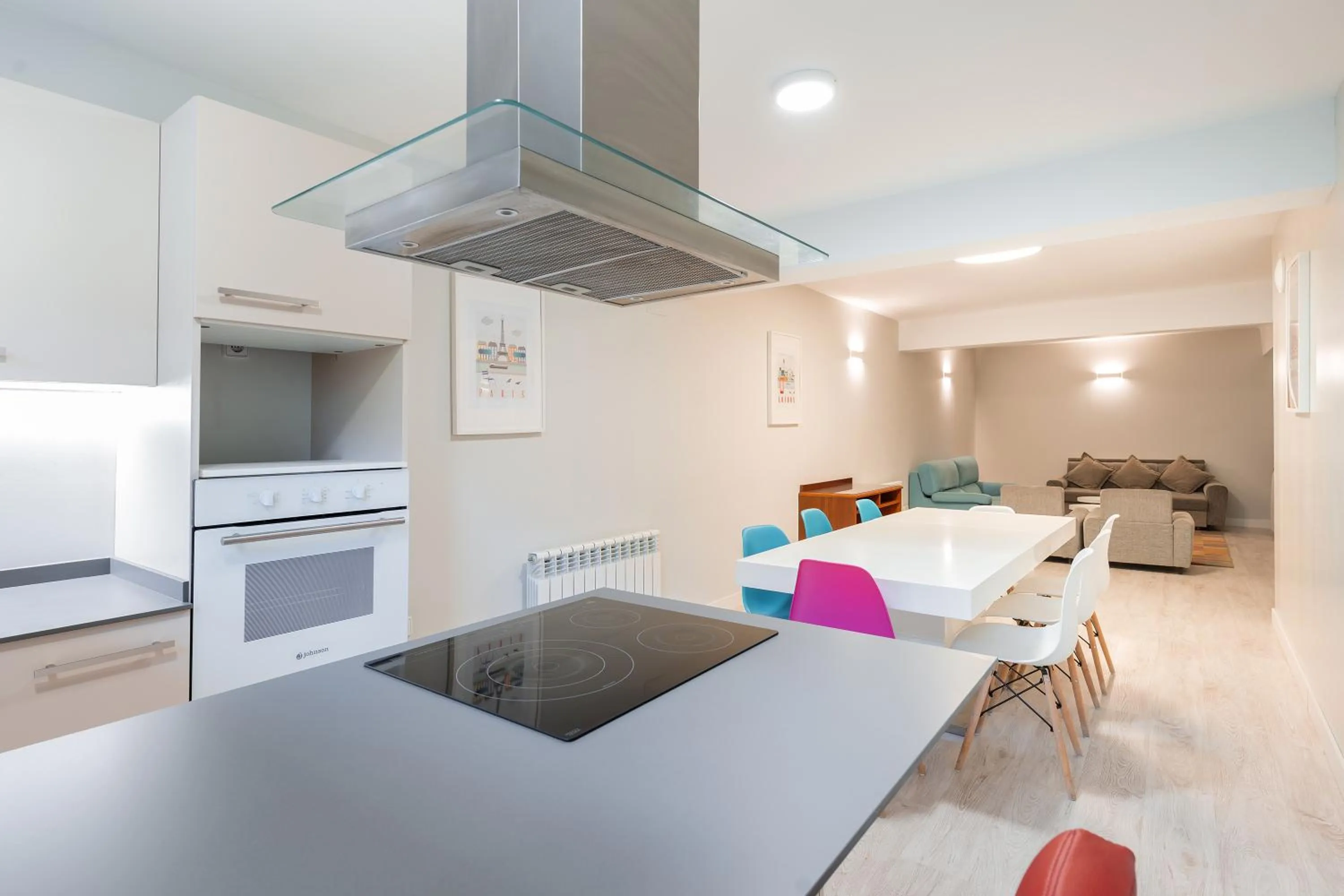 Kitchen or kitchenette in Estudios los Arcos