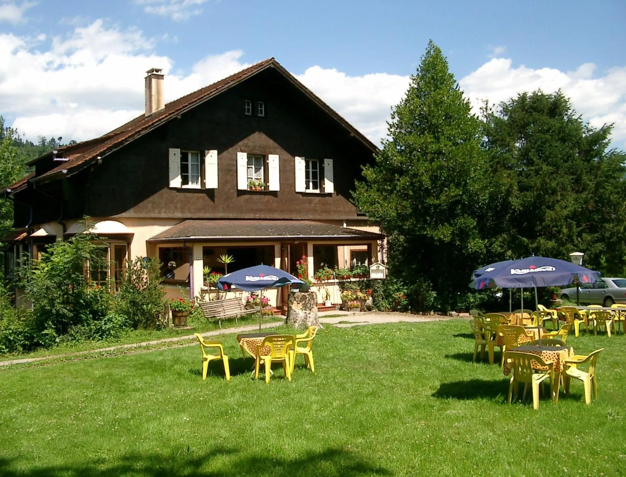 Patio in Le Chalet