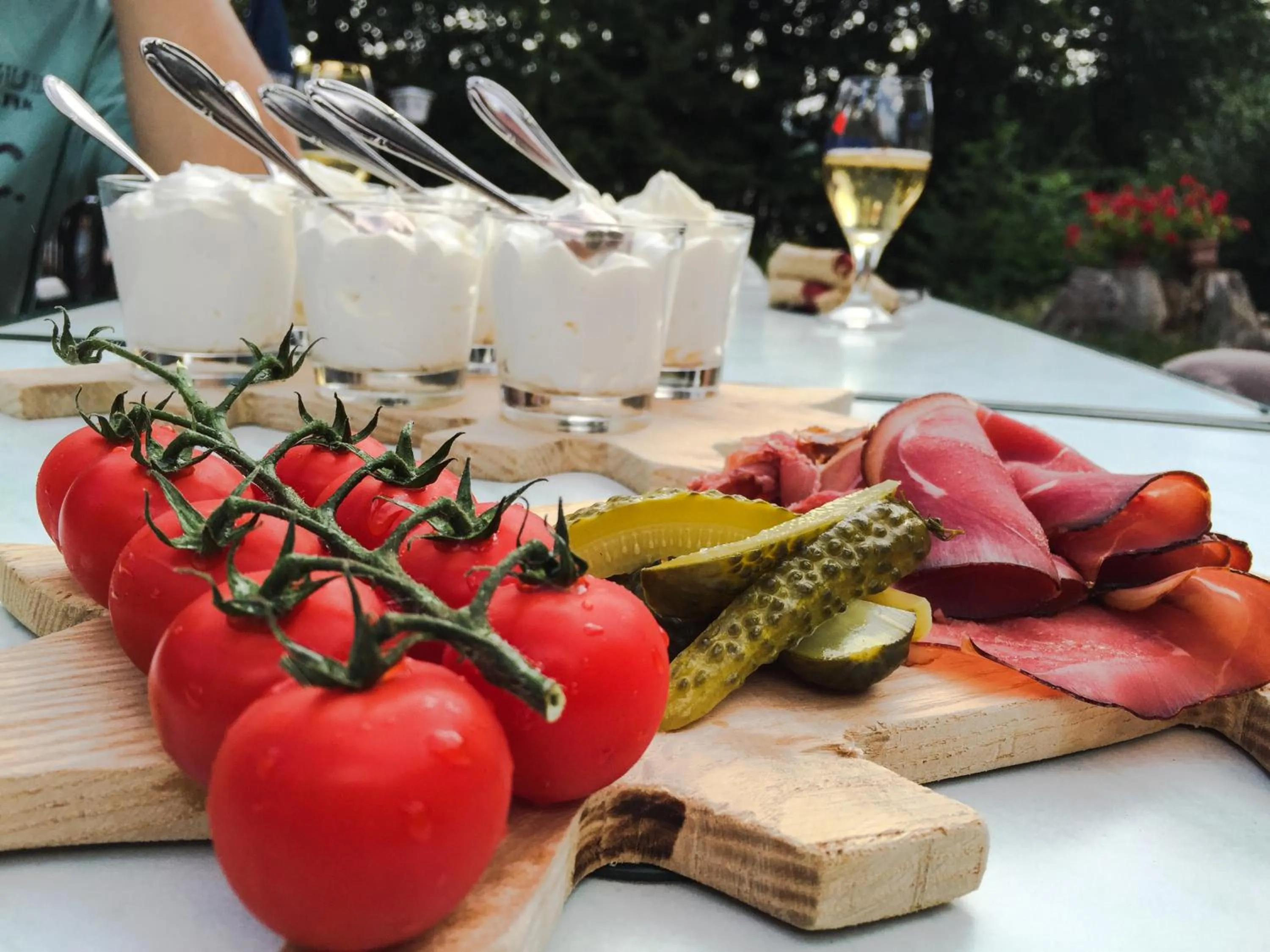 Food close-up in Le Chalet