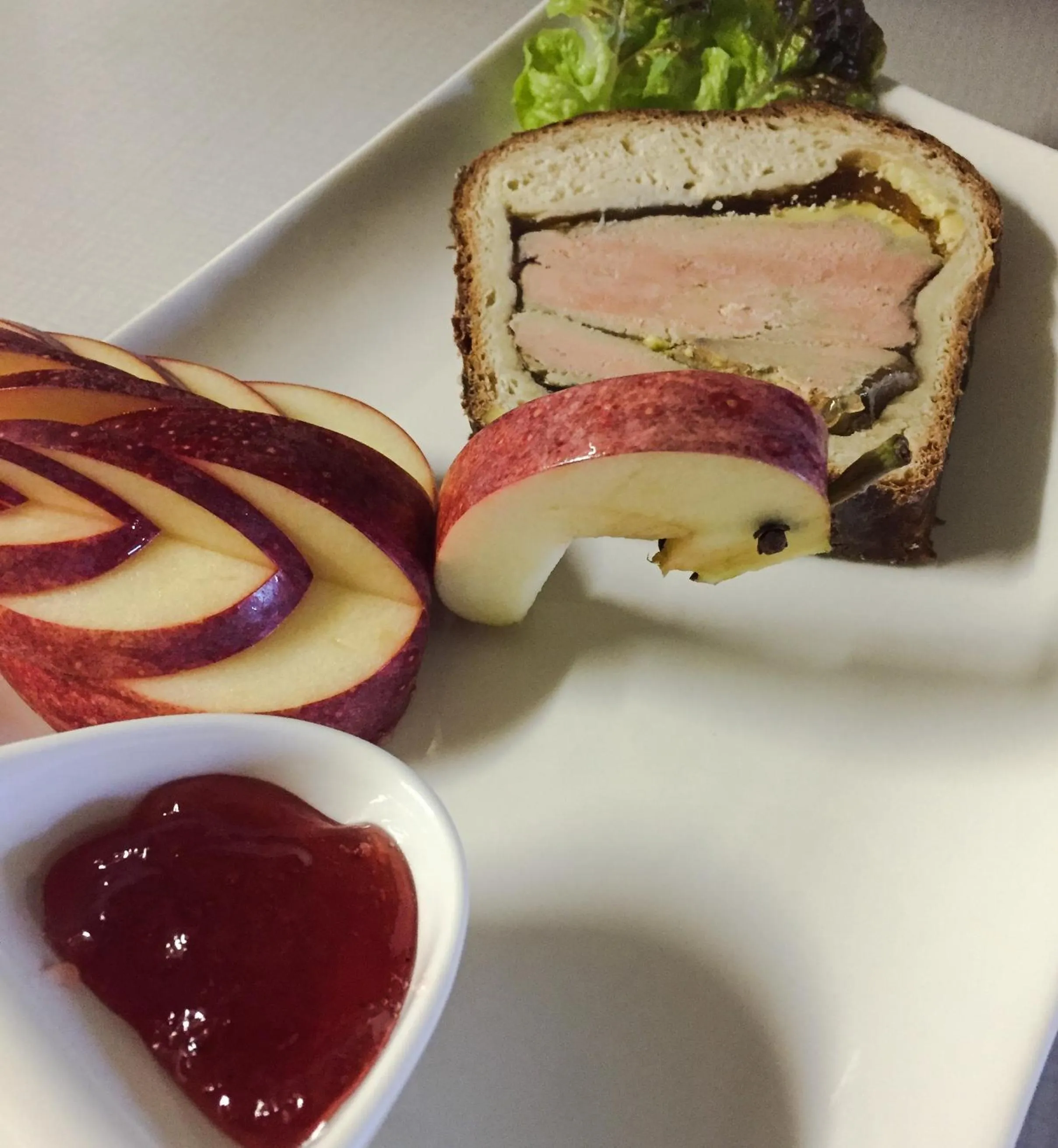 Food close-up in Le Chalet