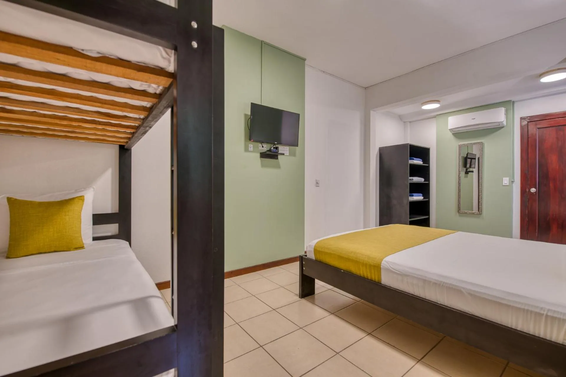 Bed in Terrazas del Caribe Hotel