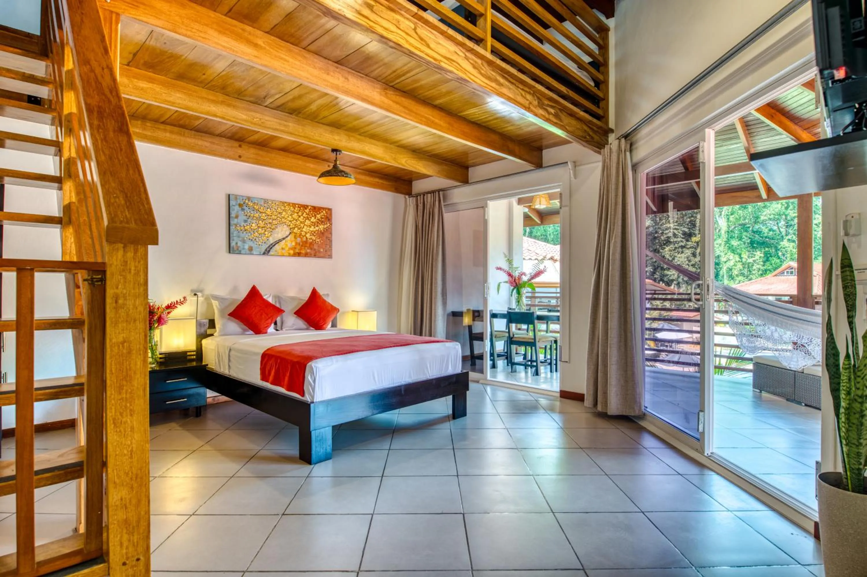 Photo of the whole room, Bed in Terrazas del Caribe Hotel