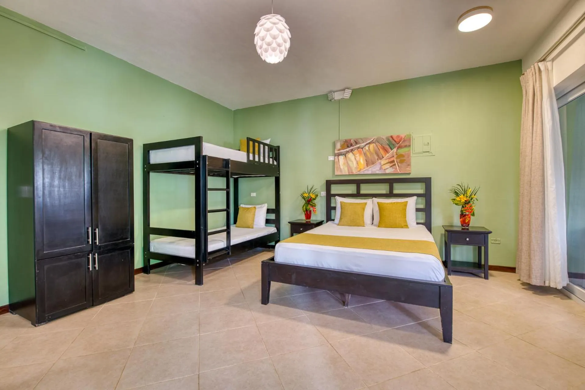 Bed in Terrazas del Caribe Hotel