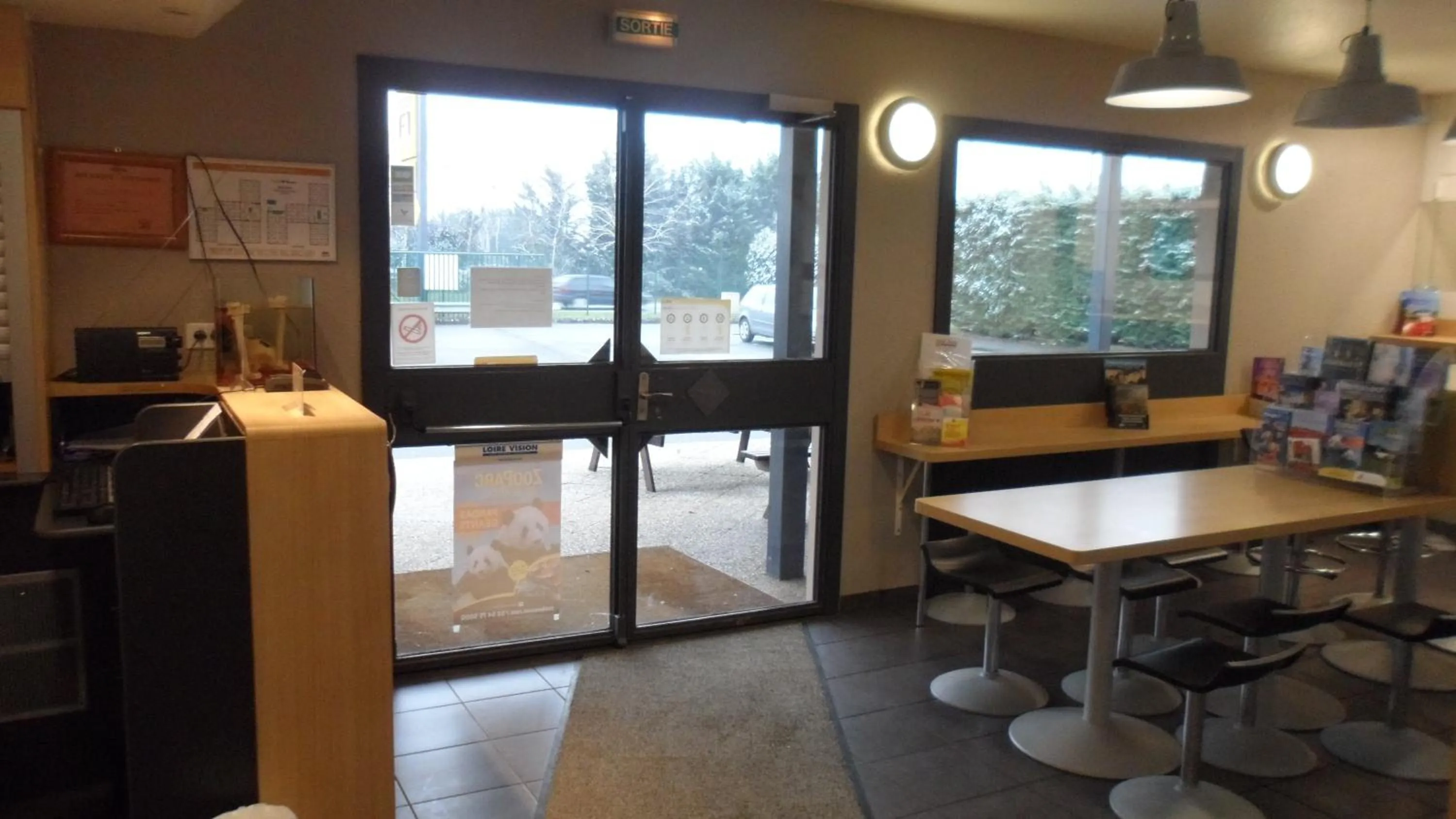 Lobby or reception in hotelF1 Blois